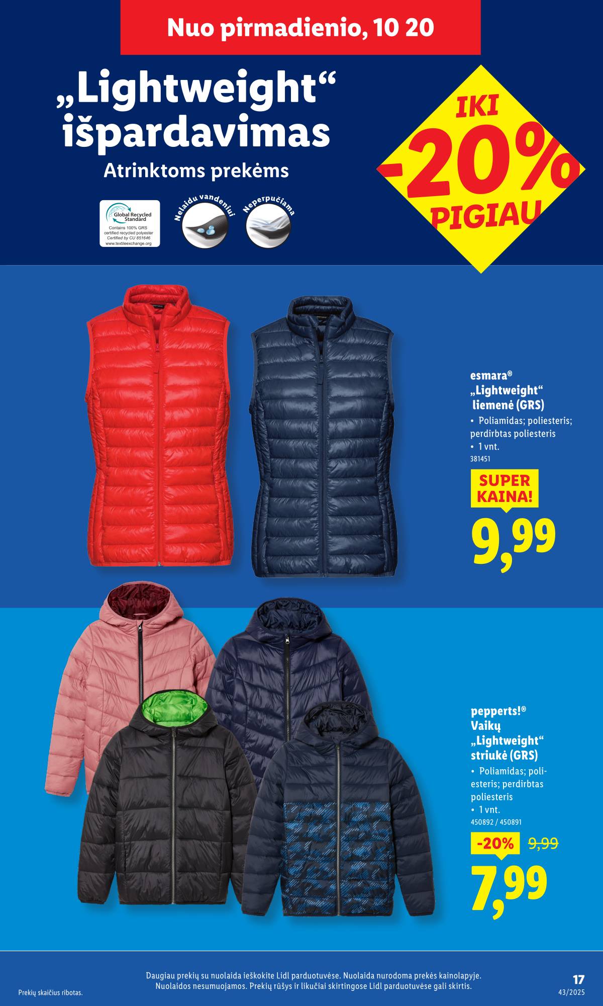 Lidl - LIDL Ne maisto prekių akcijų leidinys 17 puslapis