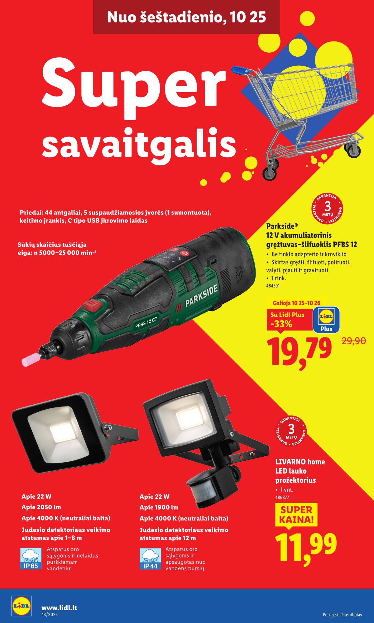 Lidl - LIDL Ne maisto prekių akcijų leidinys 34 puslapis