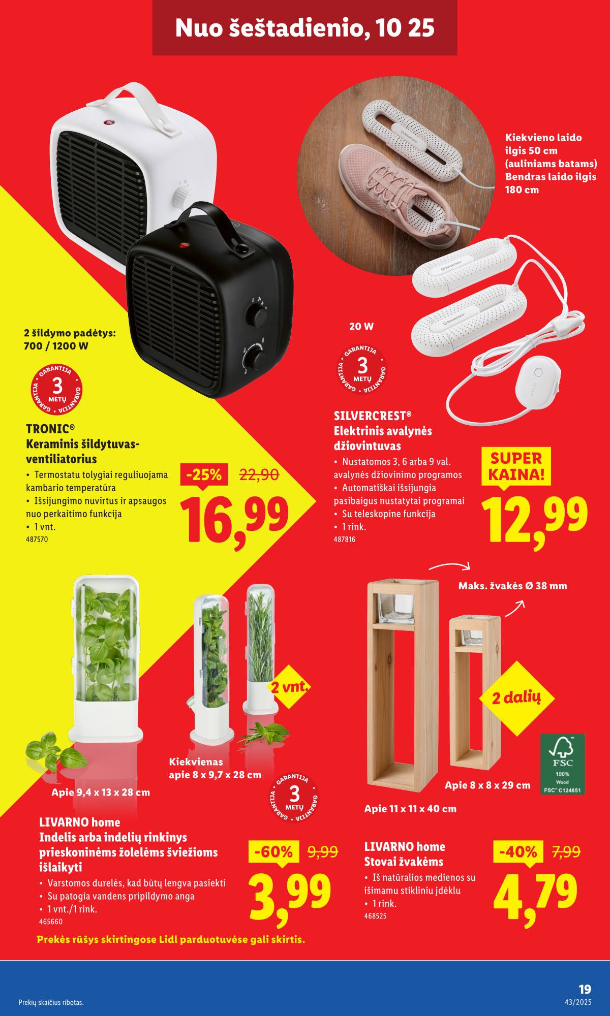 Lidl - LIDL Ne maisto prekių akcijų leidinys 35 puslapis
