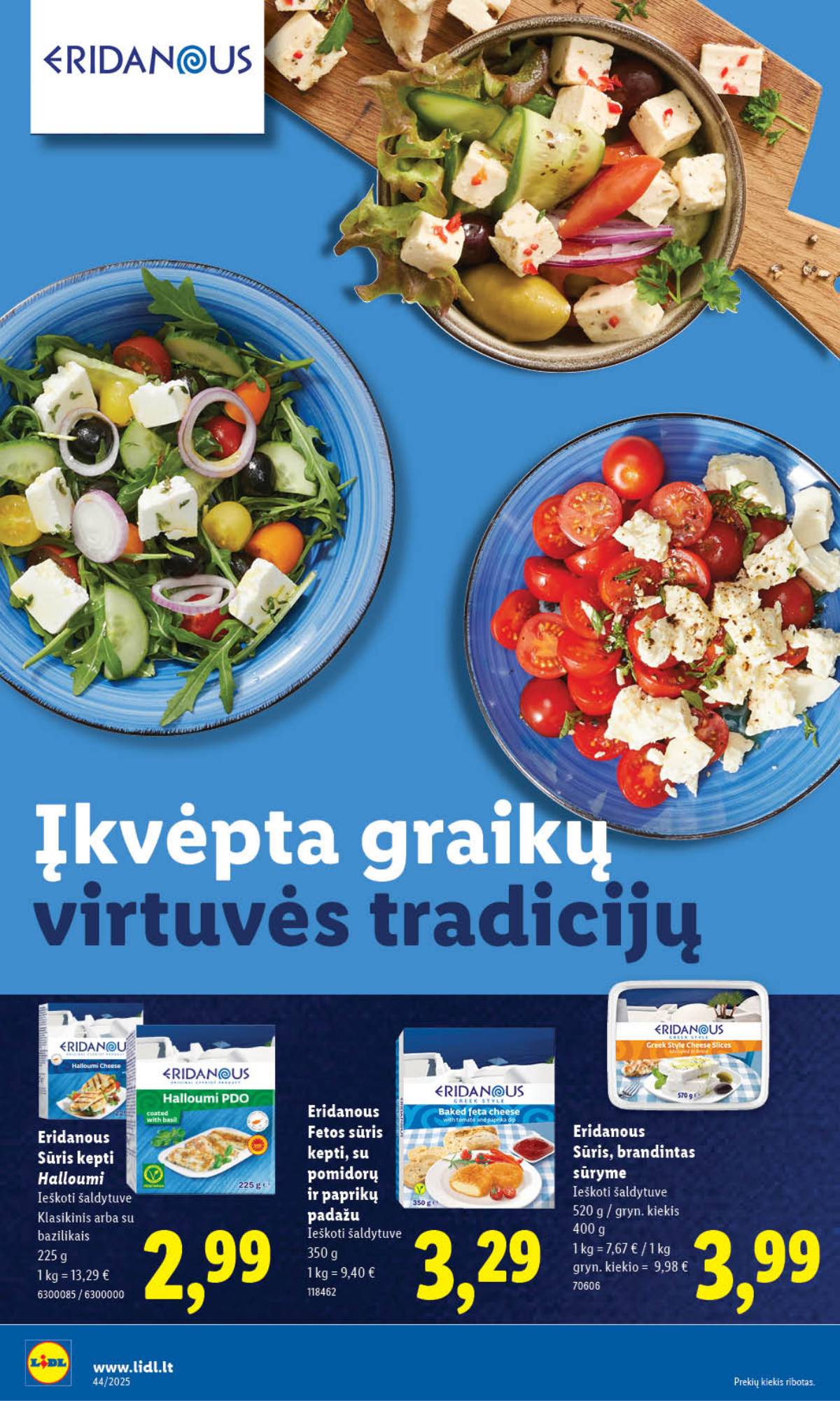Lidl - LIDL SAVAITĖS Maisto prekių akcijų leidinys 10 puslapis