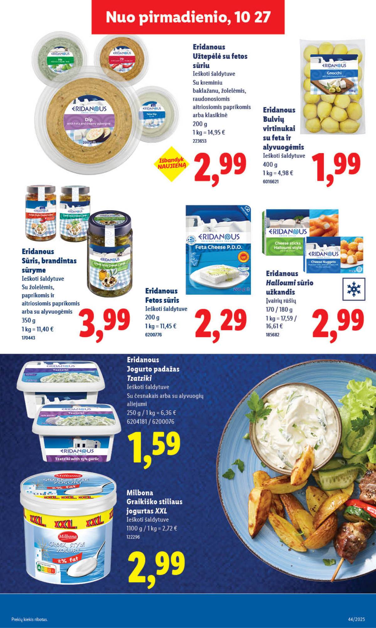 Lidl - LIDL SAVAITĖS Maisto prekių akcijų leidinys 11 puslapis