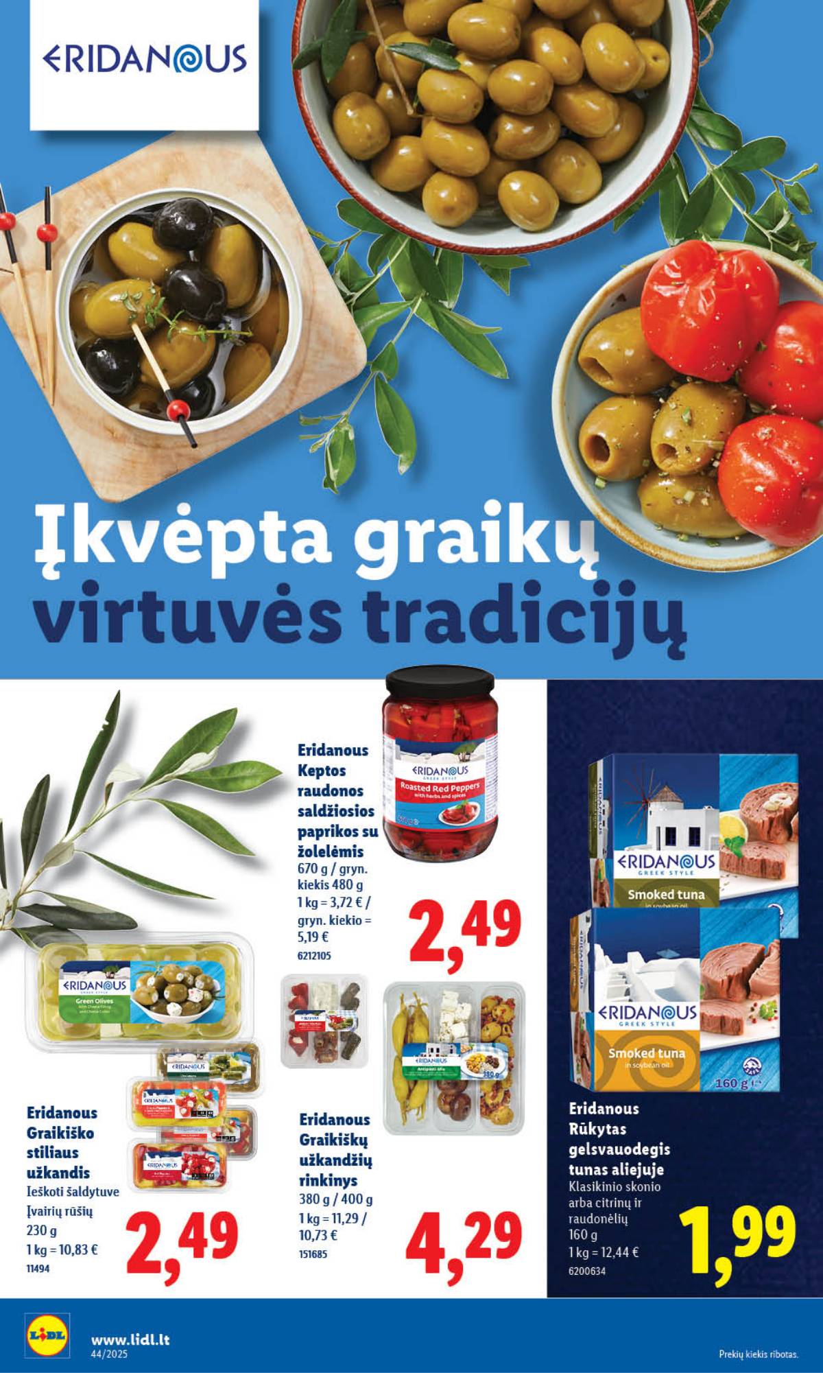 Lidl - LIDL SAVAITĖS Maisto prekių akcijų leidinys 12 puslapis