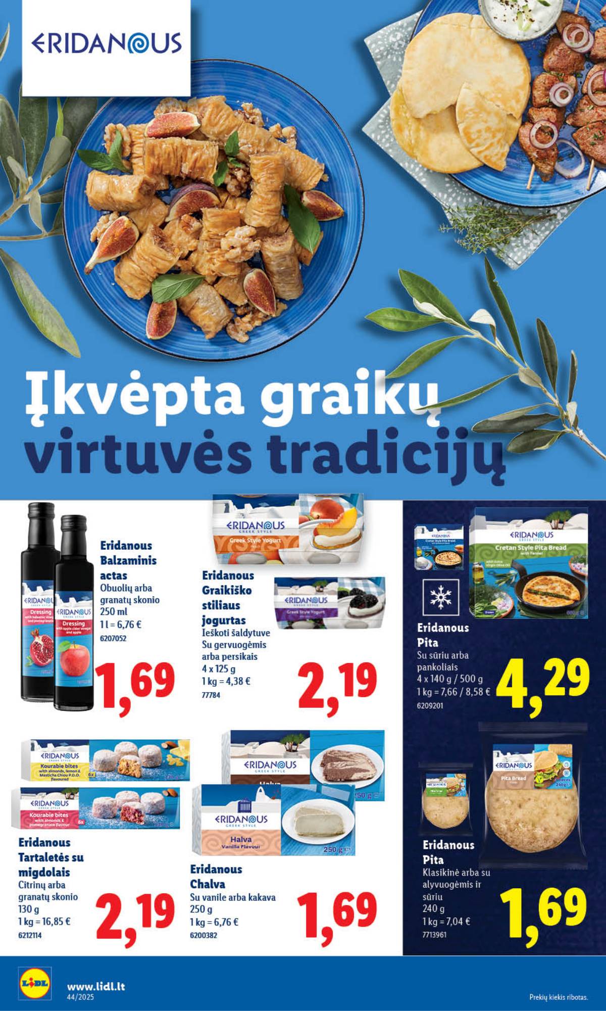 Lidl - LIDL SAVAITĖS Maisto prekių akcijų leidinys 16 puslapis