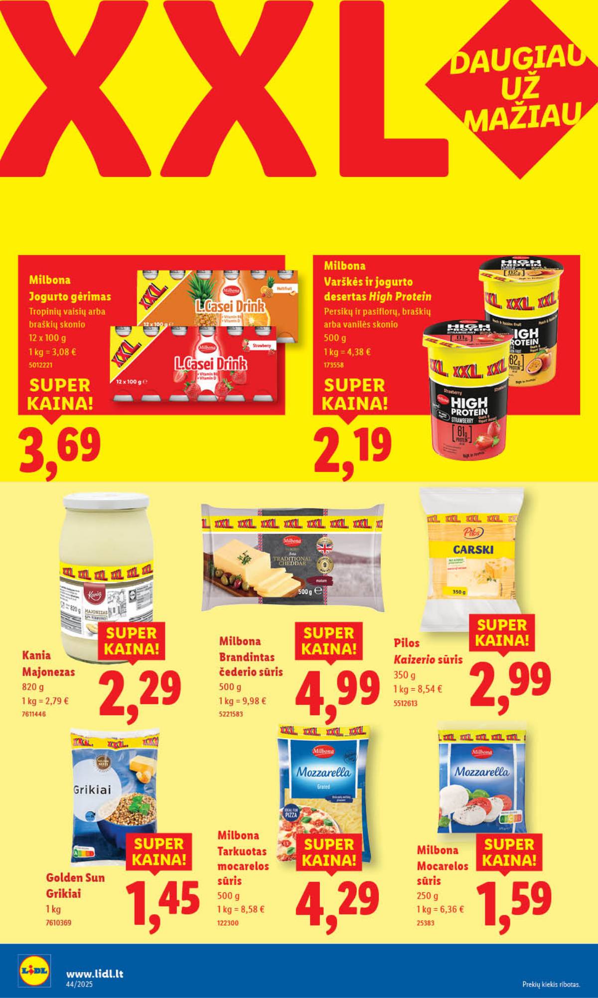 Lidl - LIDL SAVAITĖS Maisto prekių akcijų leidinys 20 puslapis