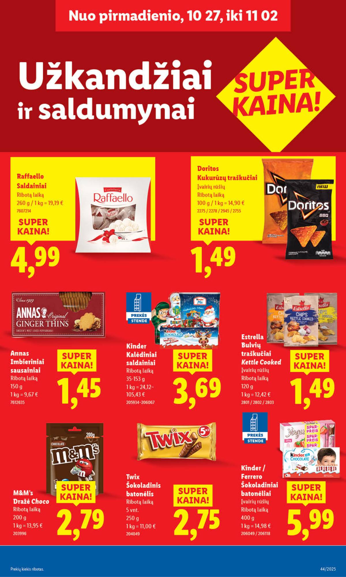 Lidl - LIDL SAVAITĖS Maisto prekių akcijų leidinys 35 puslapis