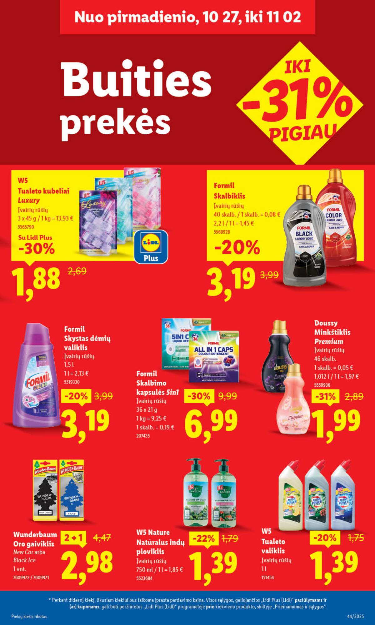 Lidl - LIDL SAVAITĖS Maisto prekių akcijų leidinys 43 puslapis