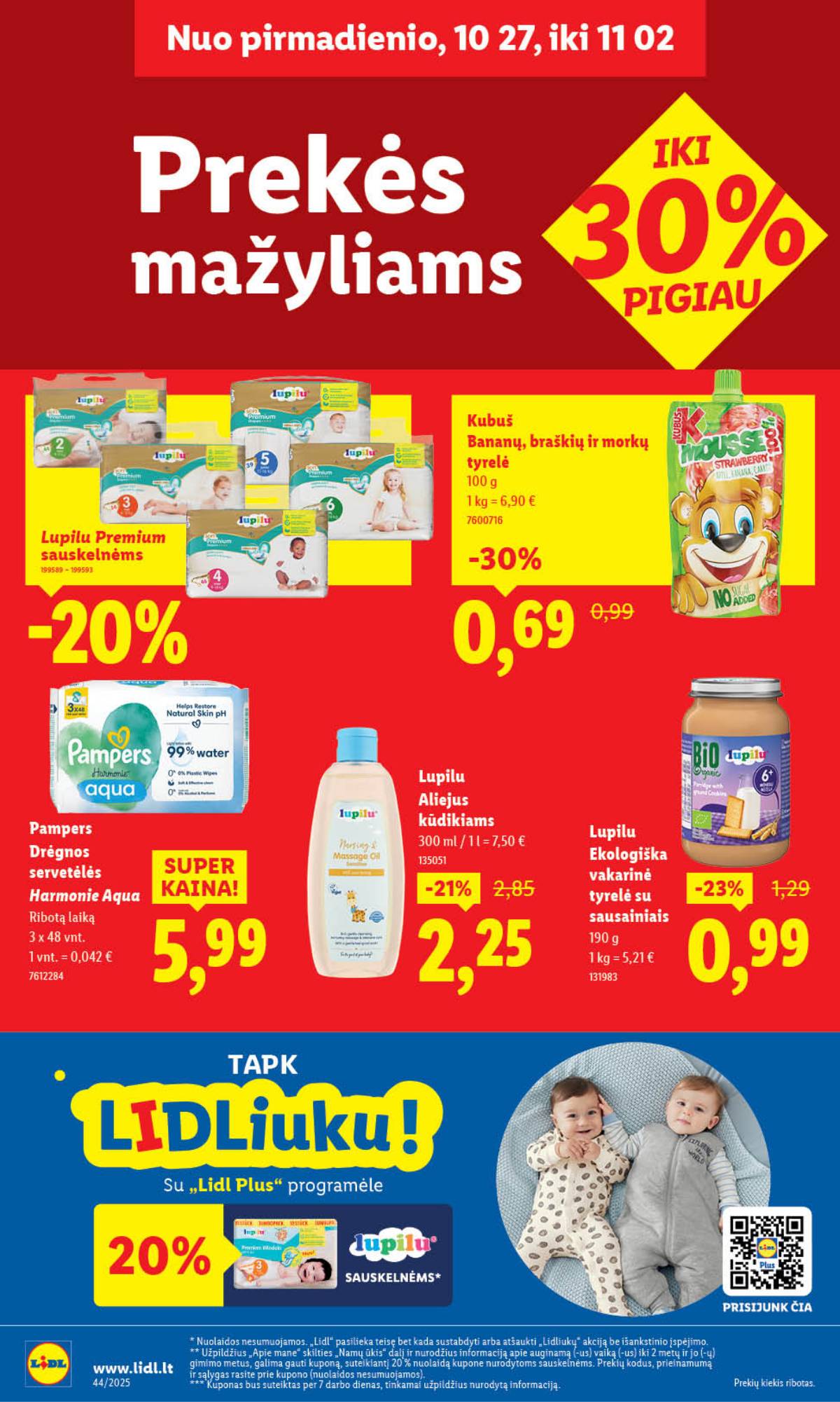 Lidl - LIDL SAVAITĖS Maisto prekių akcijų leidinys 44 puslapis
