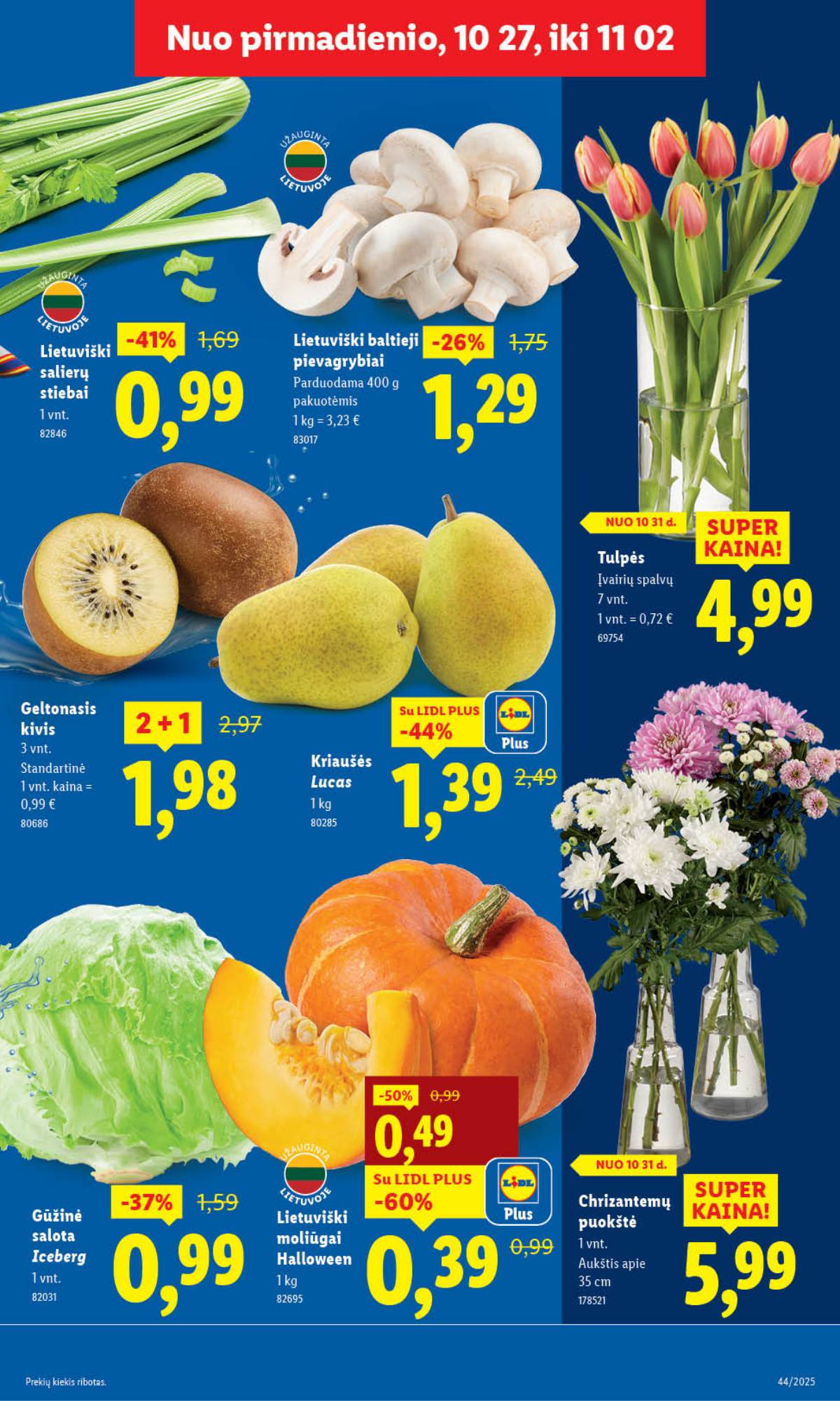 Lidl - LIDL SAVAITĖS Maisto prekių akcijų leidinys 5 puslapis