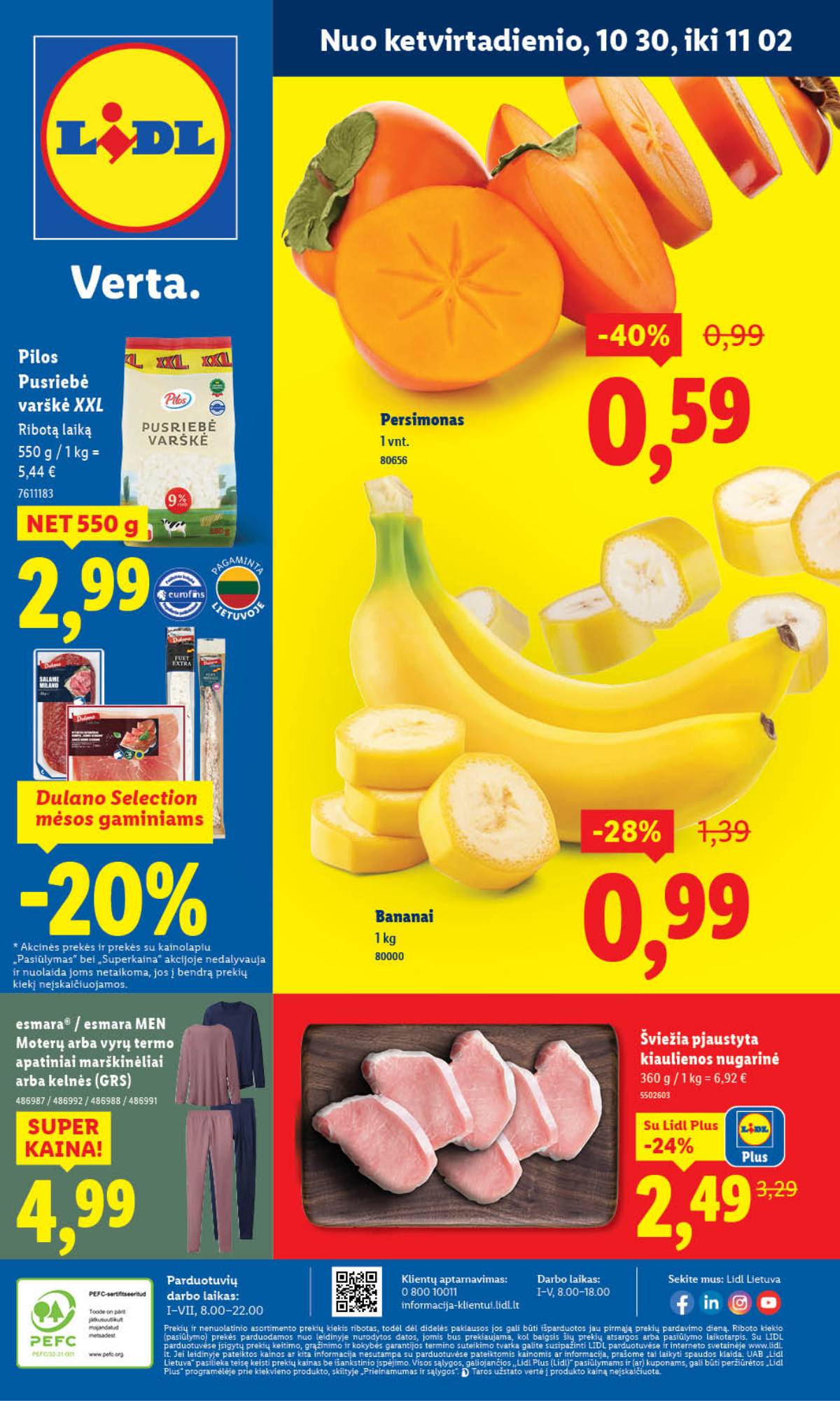 Lidl - LIDL SAVAITĖS Maisto prekių akcijų leidinys 50 puslapis