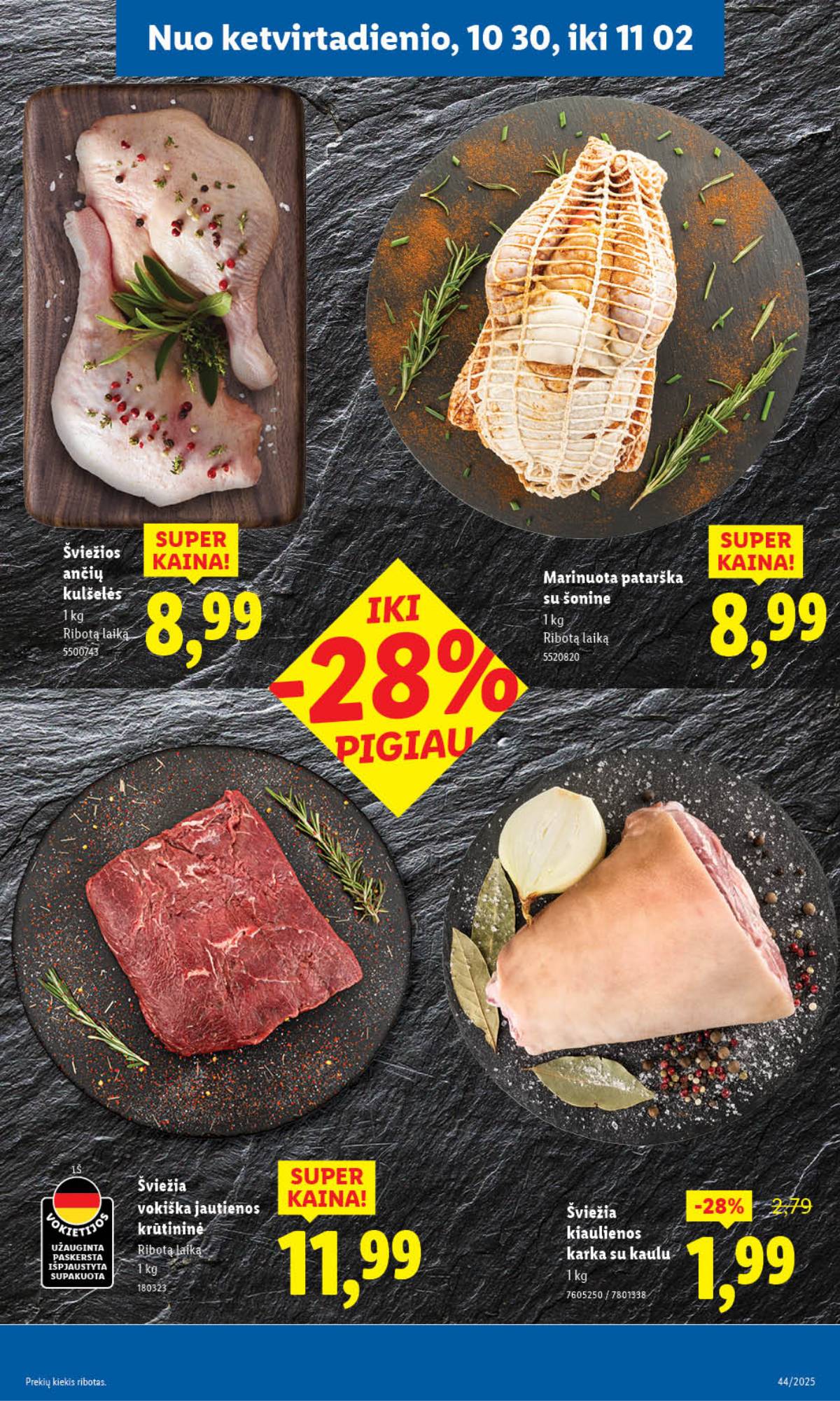 Lidl - LIDL SAVAITĖS Maisto prekių akcijų leidinys 55 puslapis