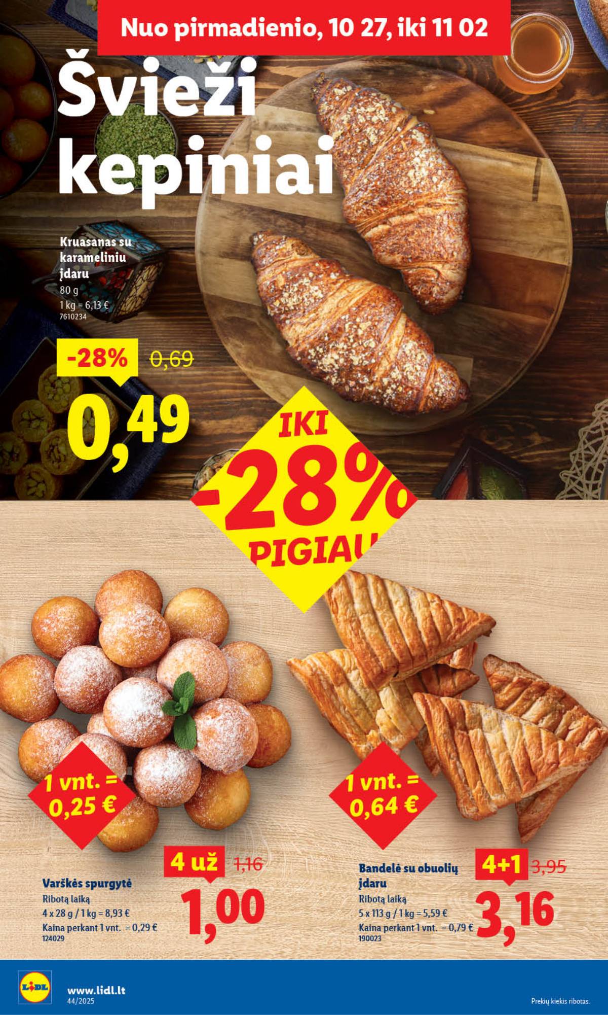 Lidl - LIDL SAVAITĖS Maisto prekių akcijų leidinys 6 puslapis