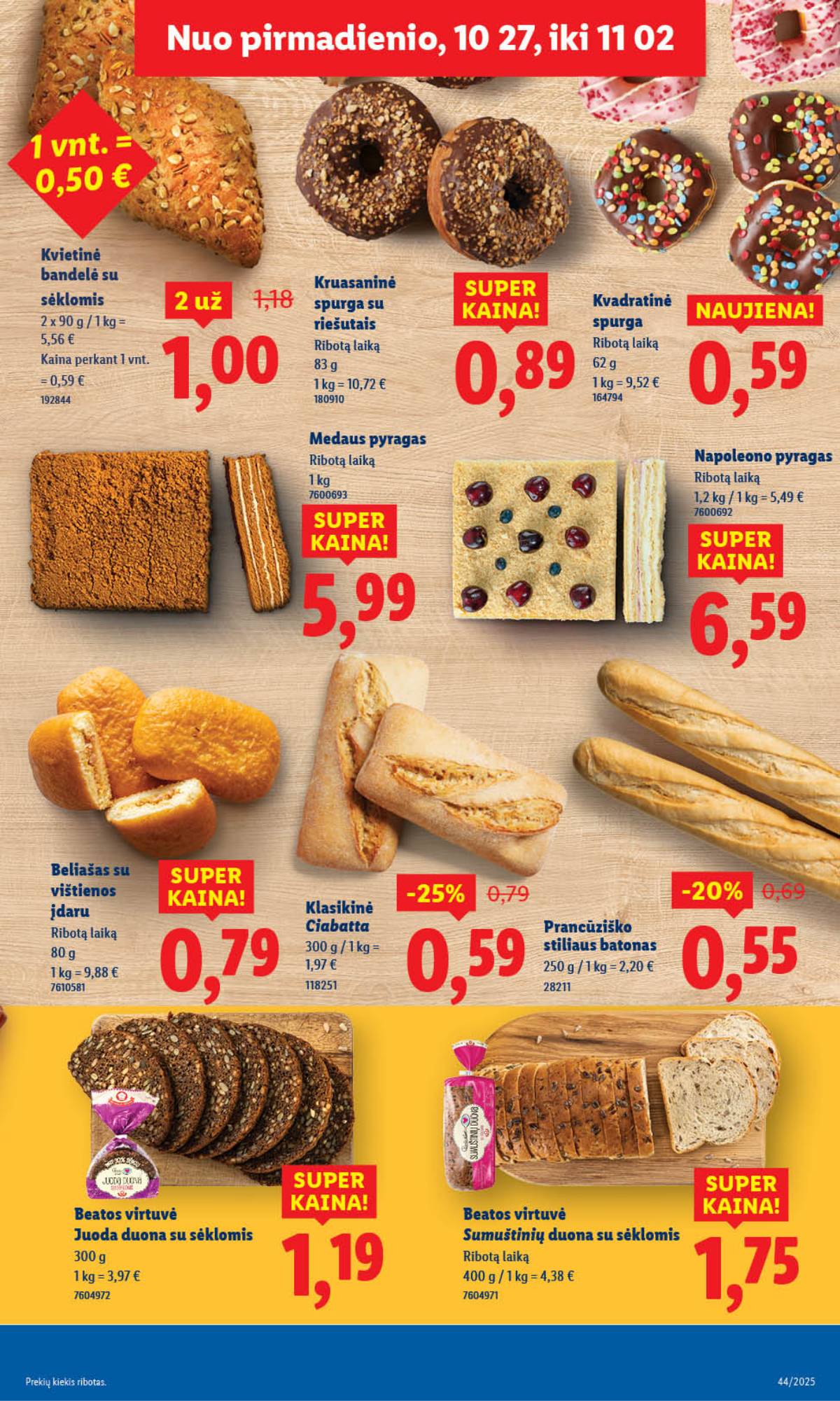 Lidl - LIDL SAVAITĖS Maisto prekių akcijų leidinys 7 puslapis