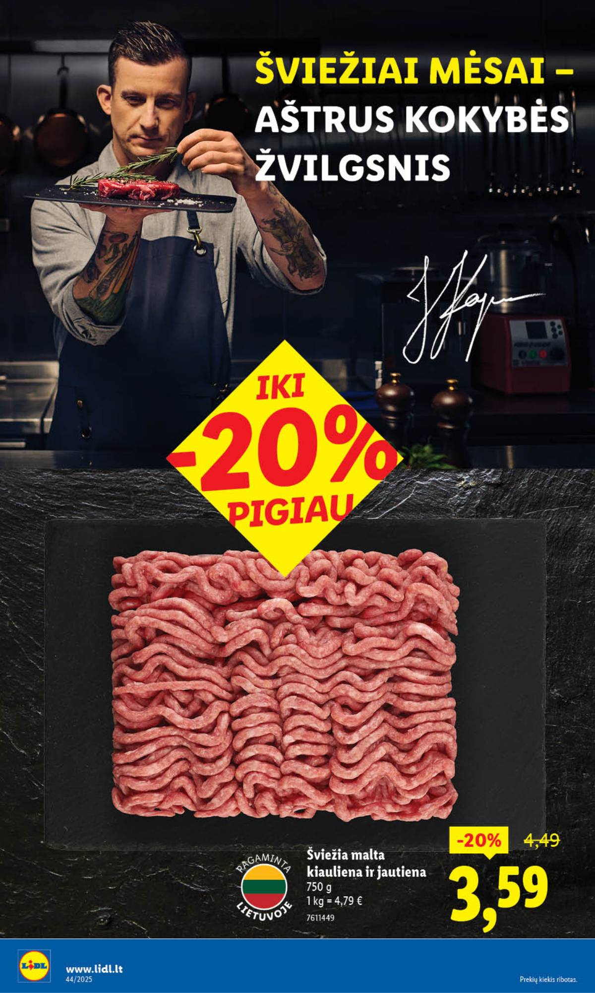 Lidl - LIDL SAVAITĖS Maisto prekių akcijų leidinys 8 puslapis