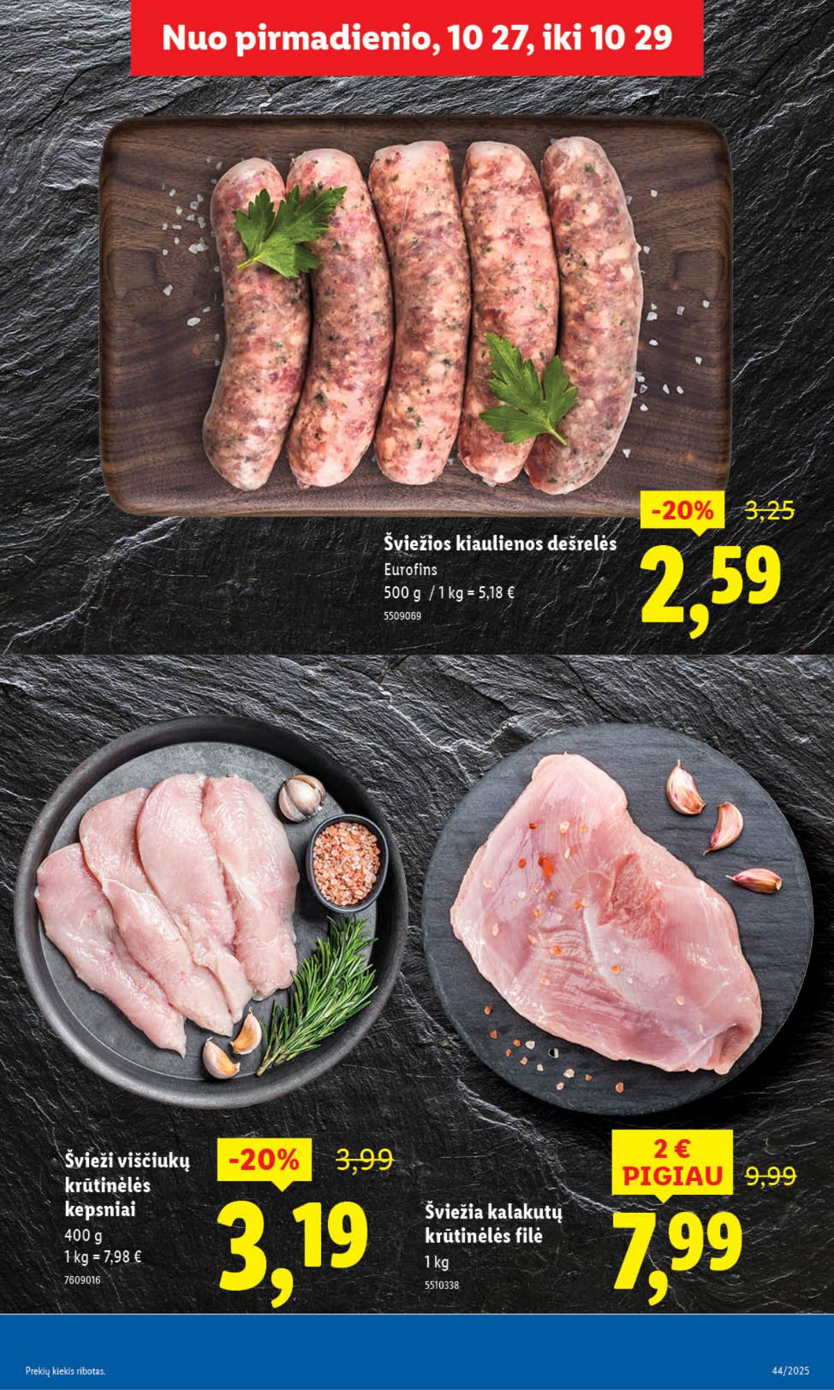 Lidl - LIDL SAVAITĖS Maisto prekių akcijų leidinys 9 puslapis