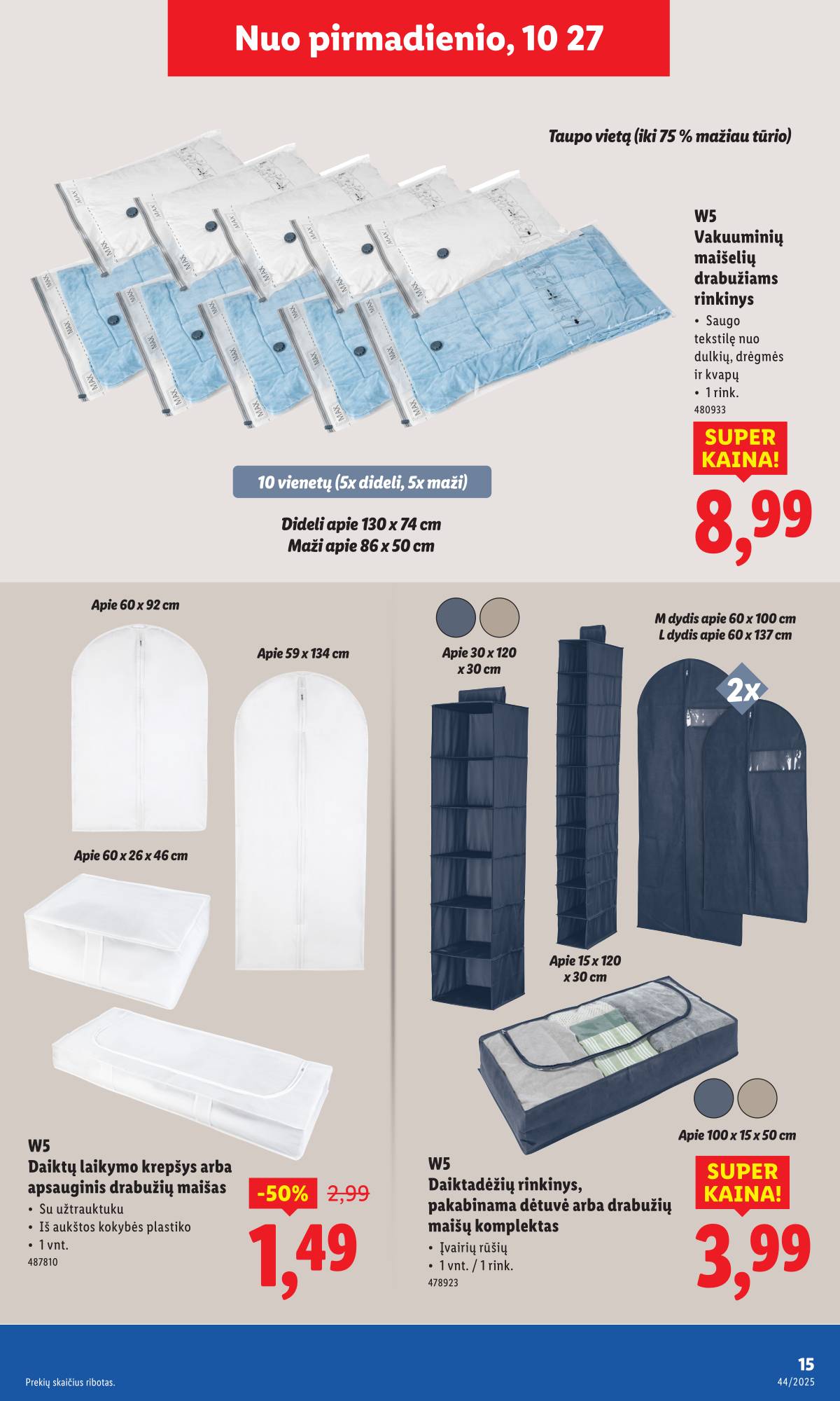 Lidl - LIDL Ne maisto prekių akcijų leidinys 15 puslapis