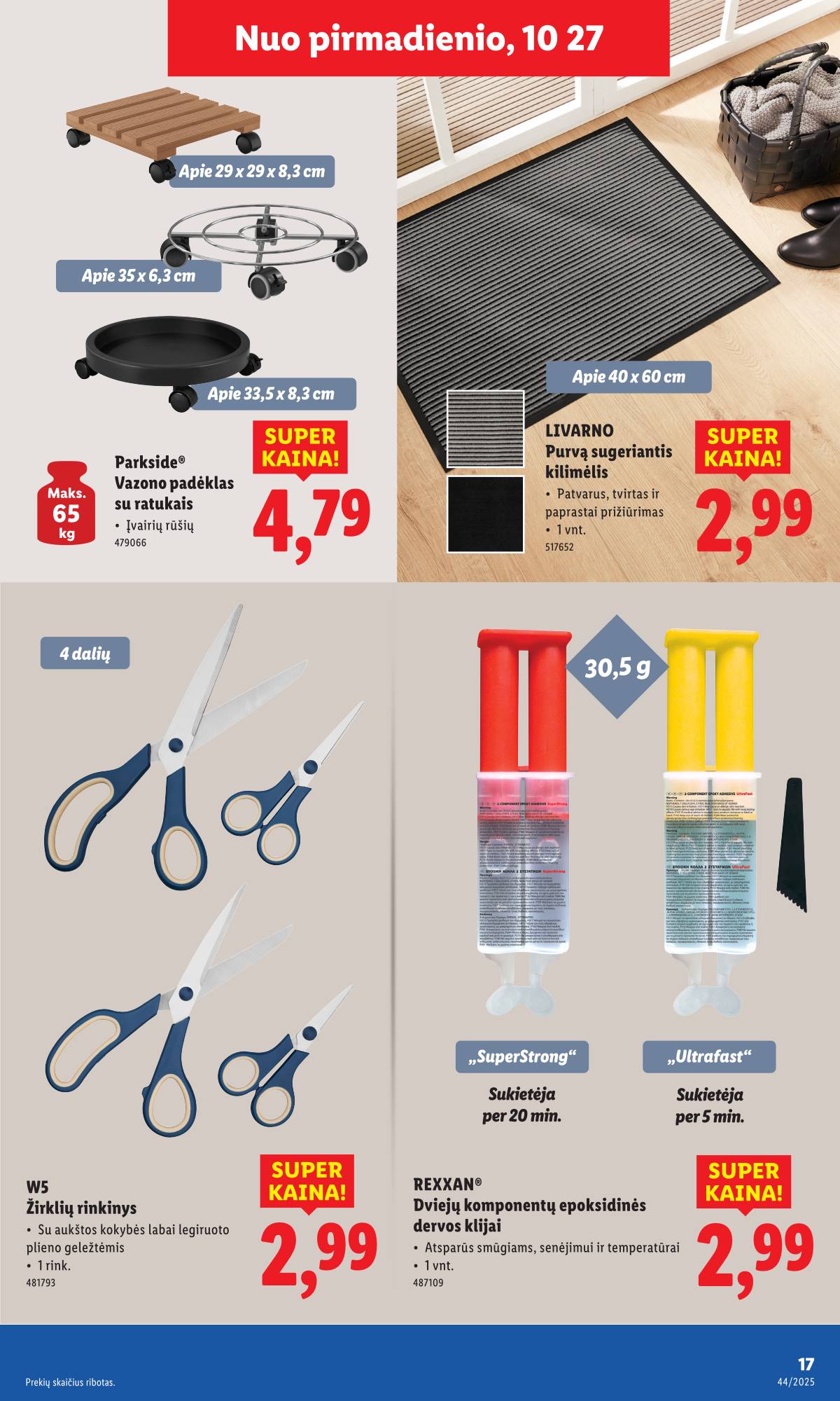 Lidl - LIDL Ne maisto prekių akcijų leidinys 17 puslapis