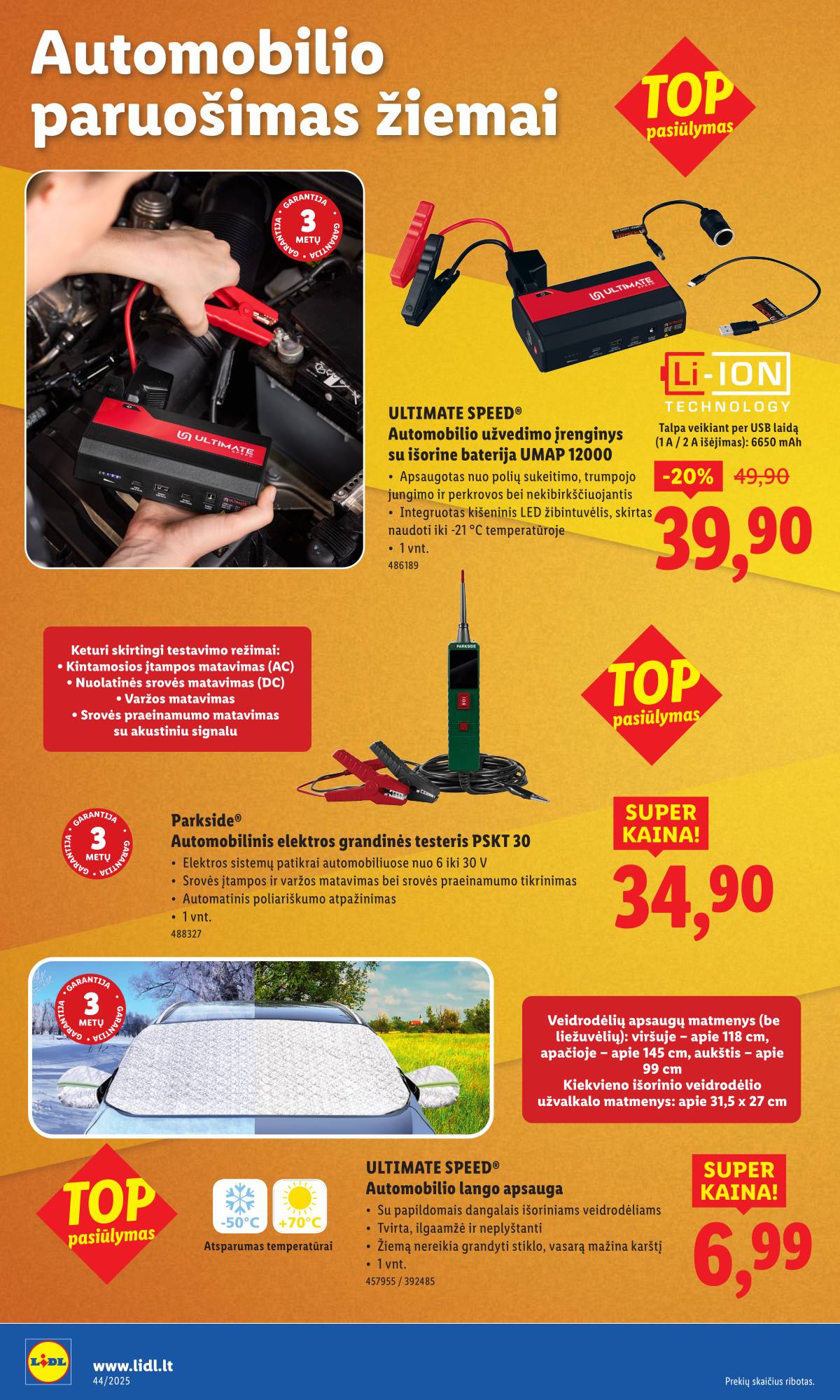 Lidl - LIDL Ne maisto prekių akcijų leidinys 4 puslapis