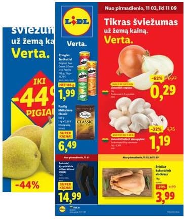 Lidl - LIDL SAVAITĖS Maisto prekių akcijų leidinys 2025-11-03 – 2025-11-09