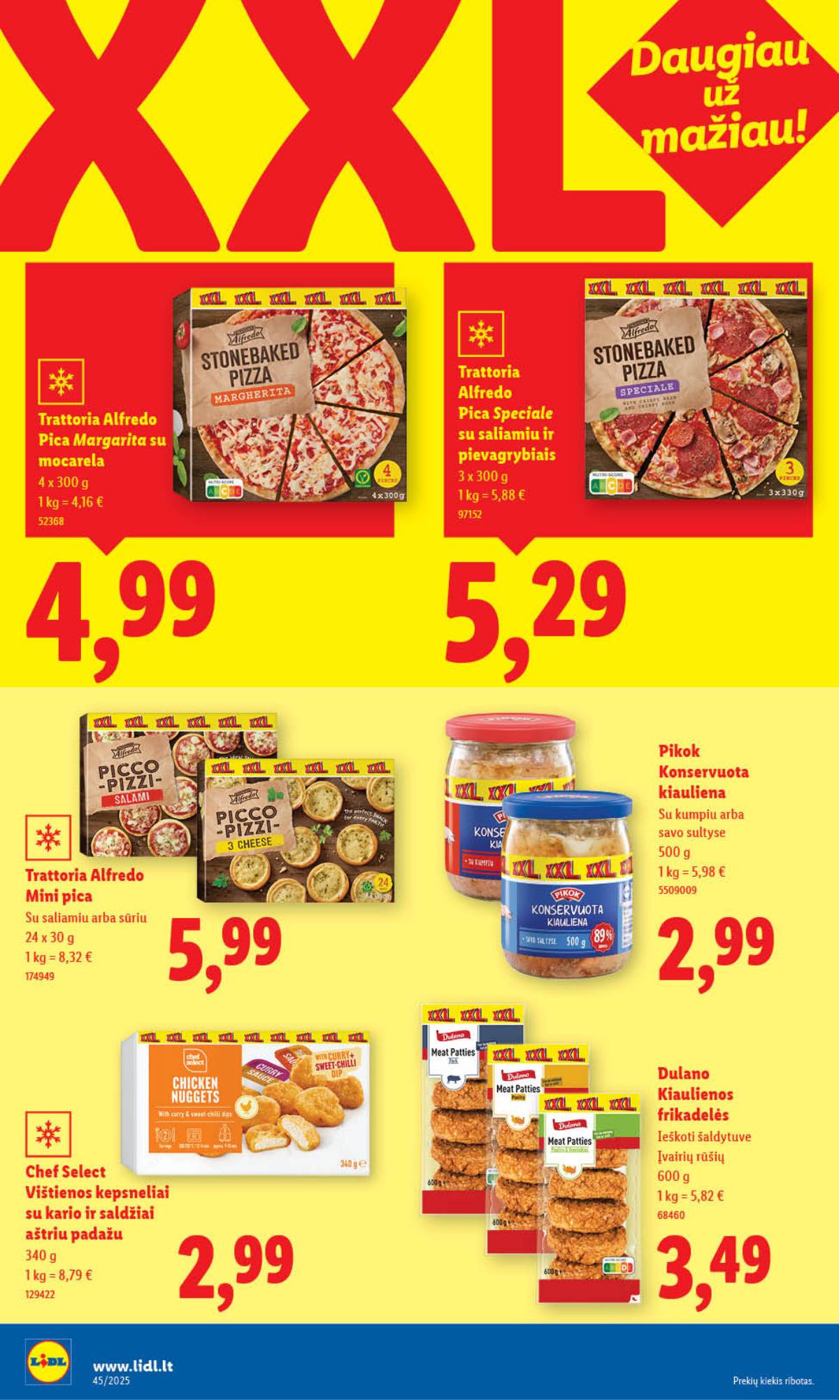 Lidl - LIDL SAVAITĖS Maisto prekių akcijų leidinys 10 puslapis