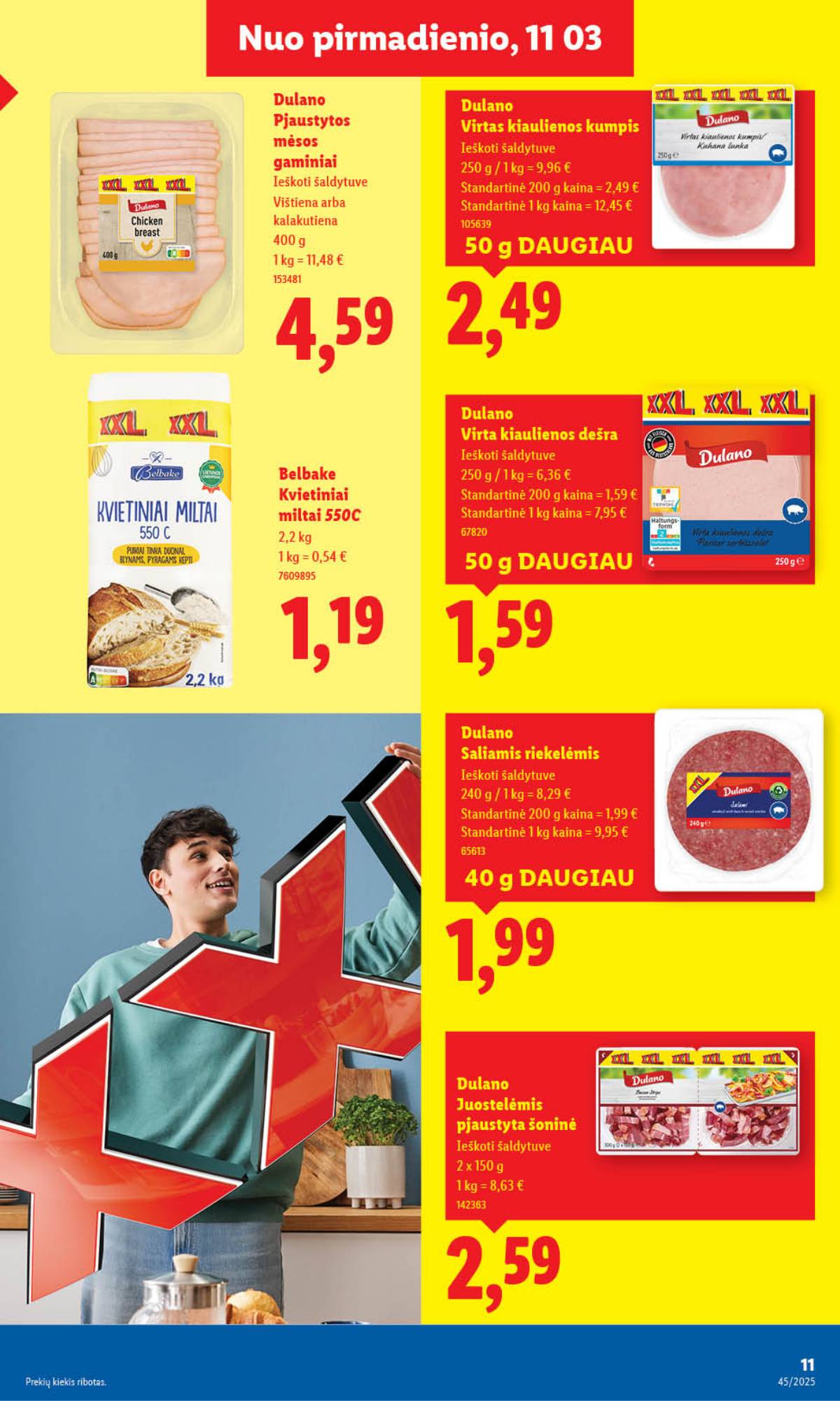 Lidl - LIDL SAVAITĖS Maisto prekių akcijų leidinys 11 puslapis