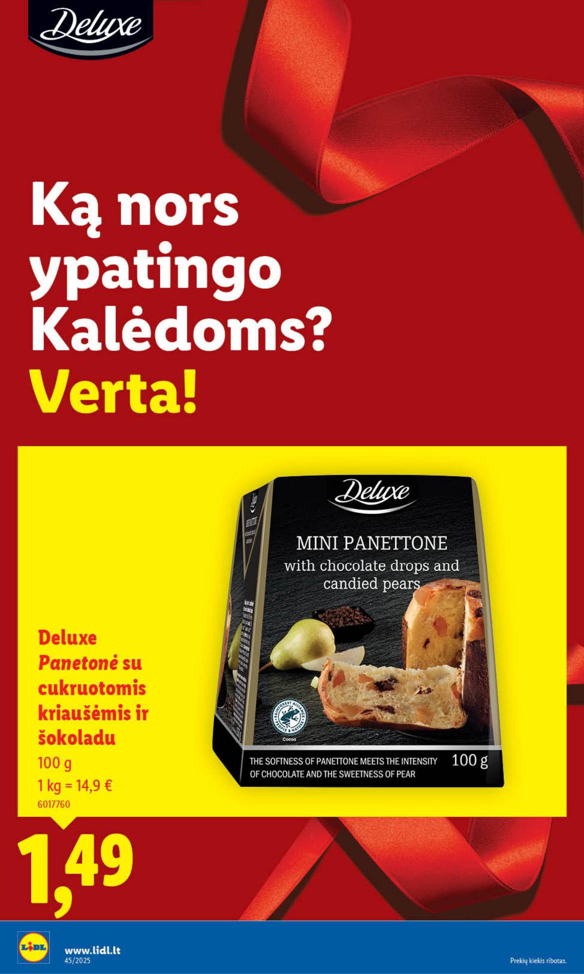 Lidl - LIDL SAVAITĖS Maisto prekių akcijų leidinys 16 puslapis