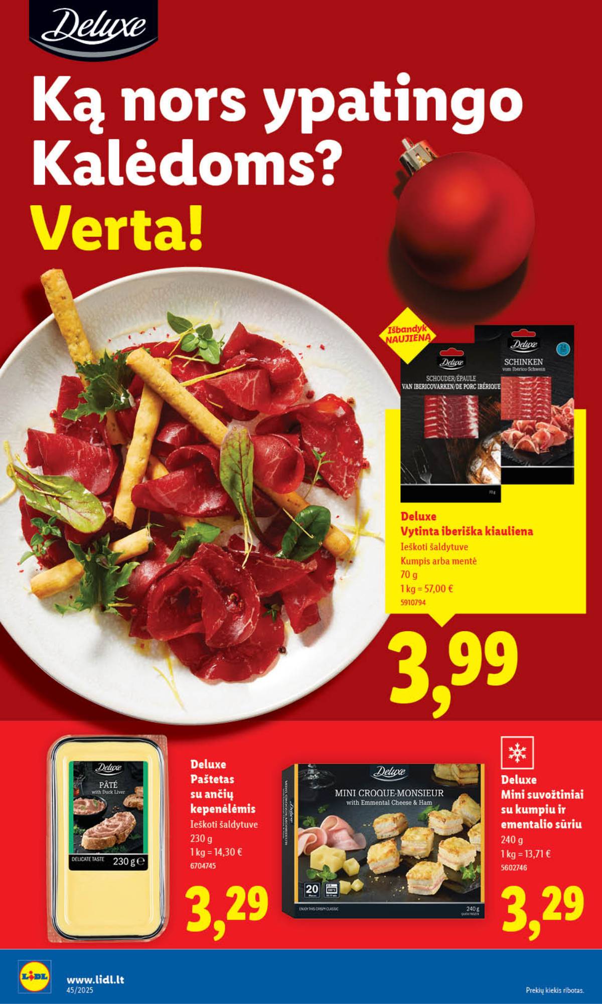 Lidl - LIDL SAVAITĖS Maisto prekių akcijų leidinys 18 puslapis