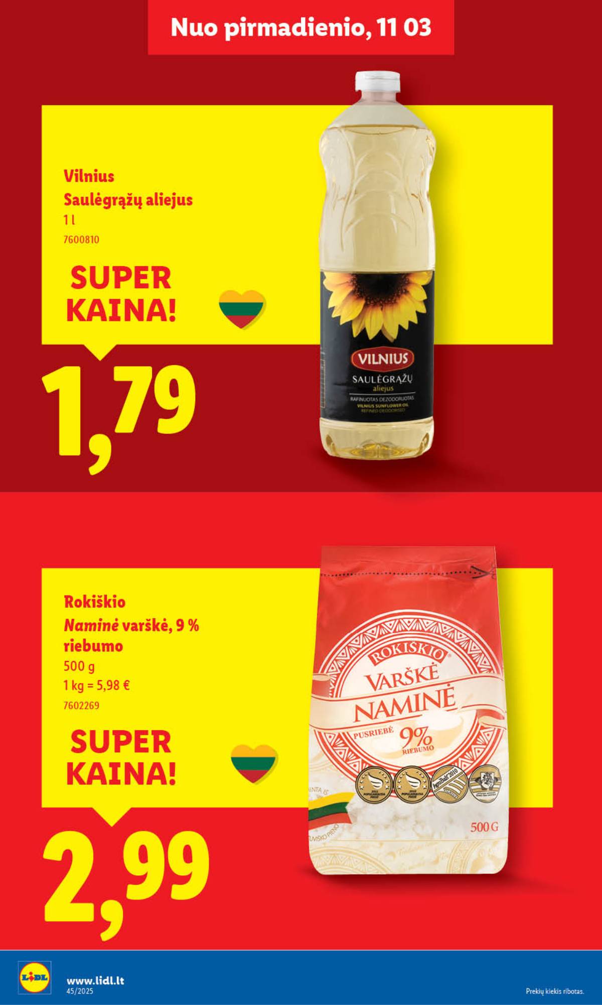 Lidl - LIDL SAVAITĖS Maisto prekių akcijų leidinys 28 puslapis