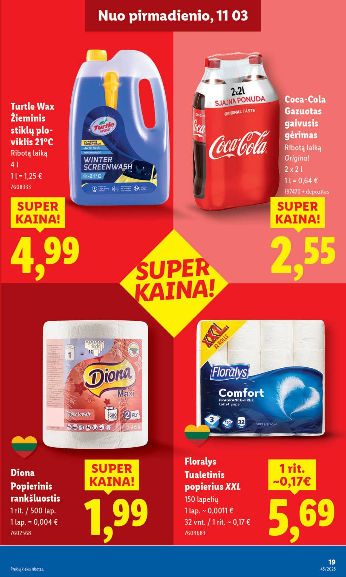 Lidl - LIDL SAVAITĖS Maisto prekių akcijų leidinys 29 puslapis