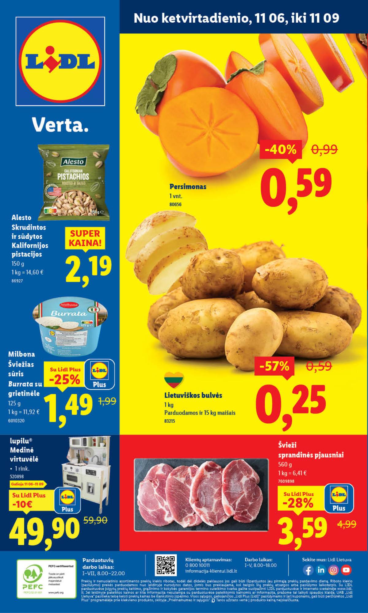 Lidl - LIDL SAVAITĖS Maisto prekių akcijų leidinys 52 puslapis