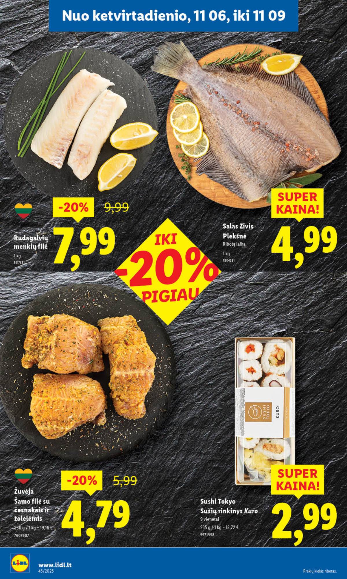 Lidl - LIDL SAVAITĖS Maisto prekių akcijų leidinys 56 puslapis