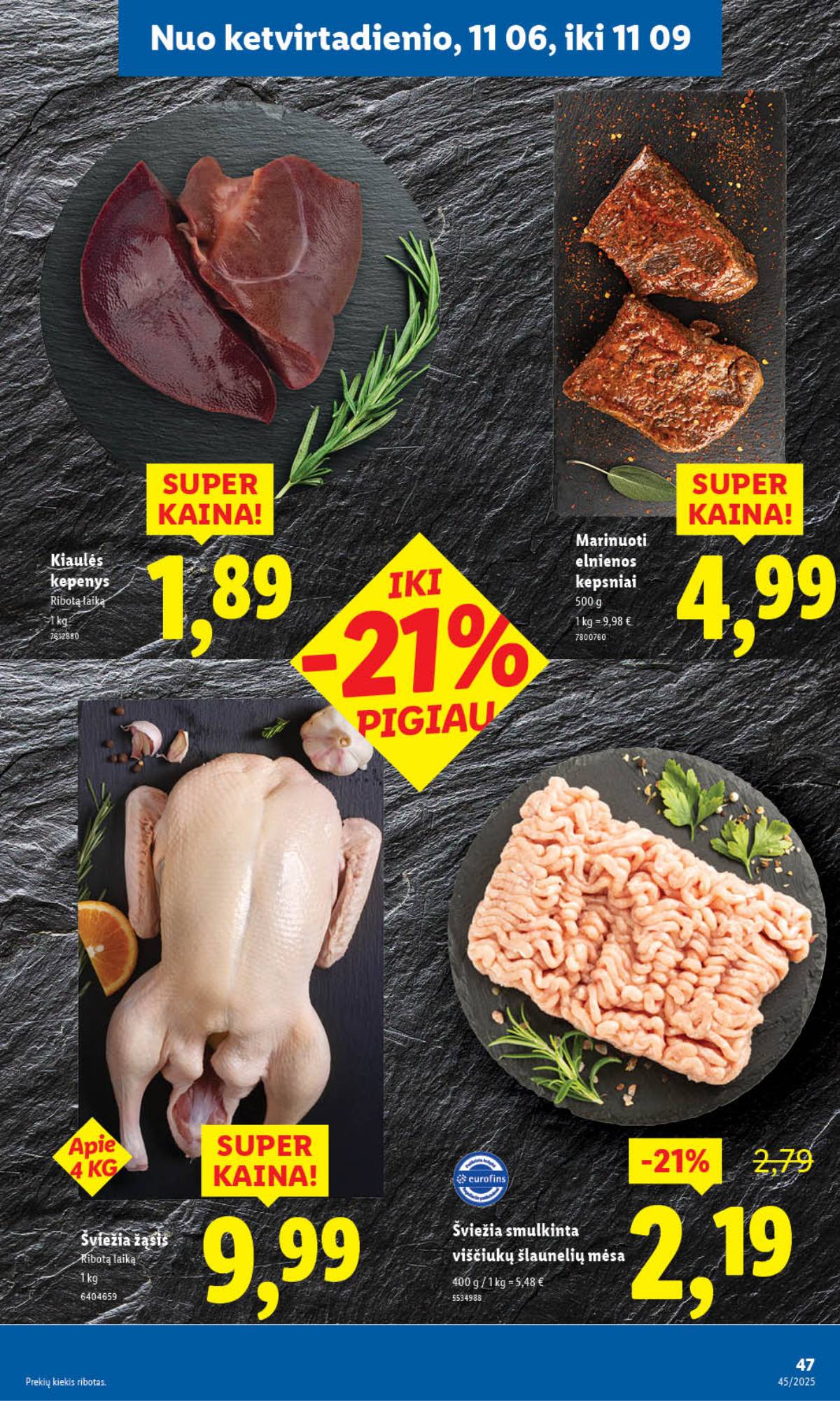 Lidl - LIDL SAVAITĖS Maisto prekių akcijų leidinys 57 puslapis
