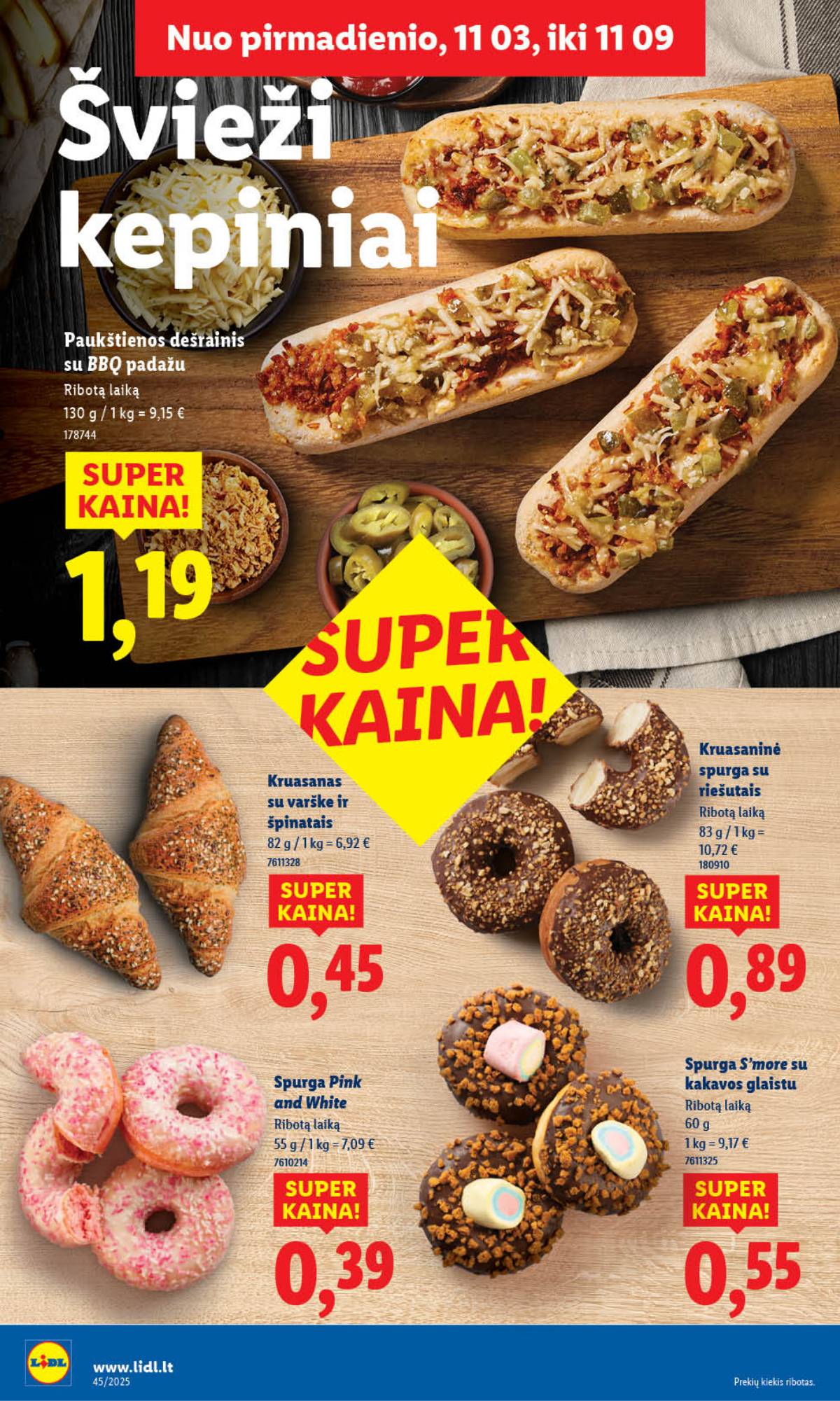 Lidl - LIDL SAVAITĖS Maisto prekių akcijų leidinys 6 puslapis