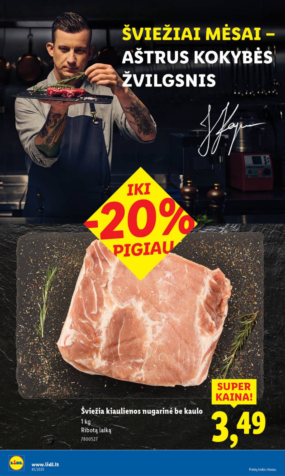 Lidl - LIDL SAVAITĖS Maisto prekių akcijų leidinys 8 puslapis