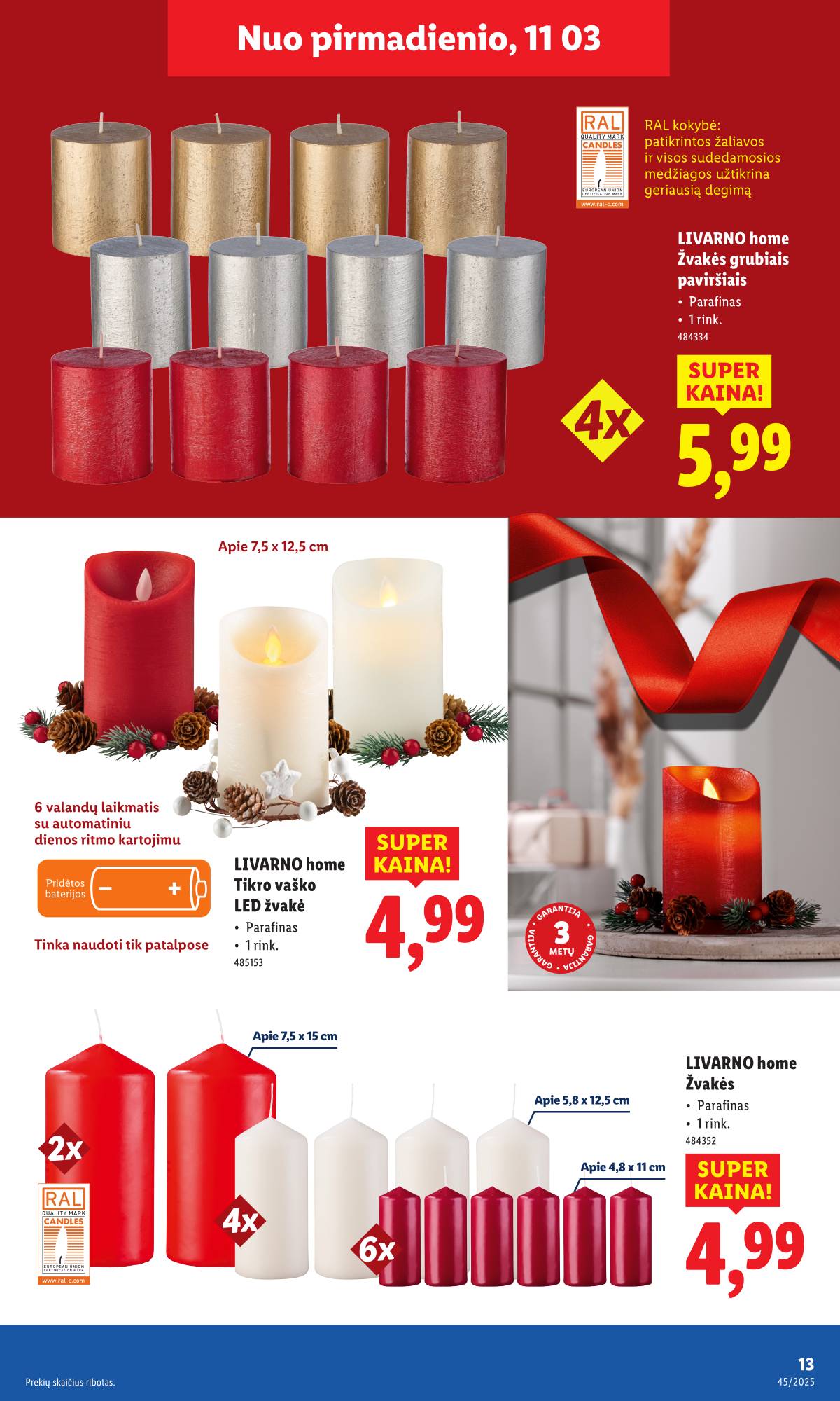 Lidl - LIDL Ne maisto prekių akcijų leidinys 13 puslapis