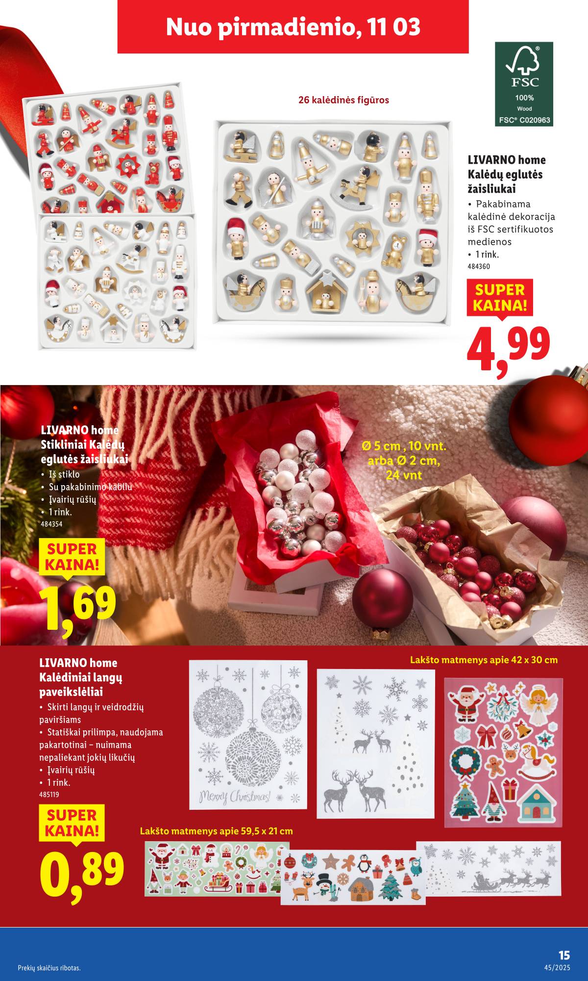 Lidl - LIDL Ne maisto prekių akcijų leidinys 15 puslapis