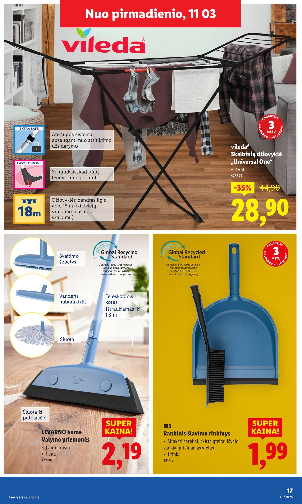 Lidl - LIDL Ne maisto prekių akcijų leidinys 17 puslapis