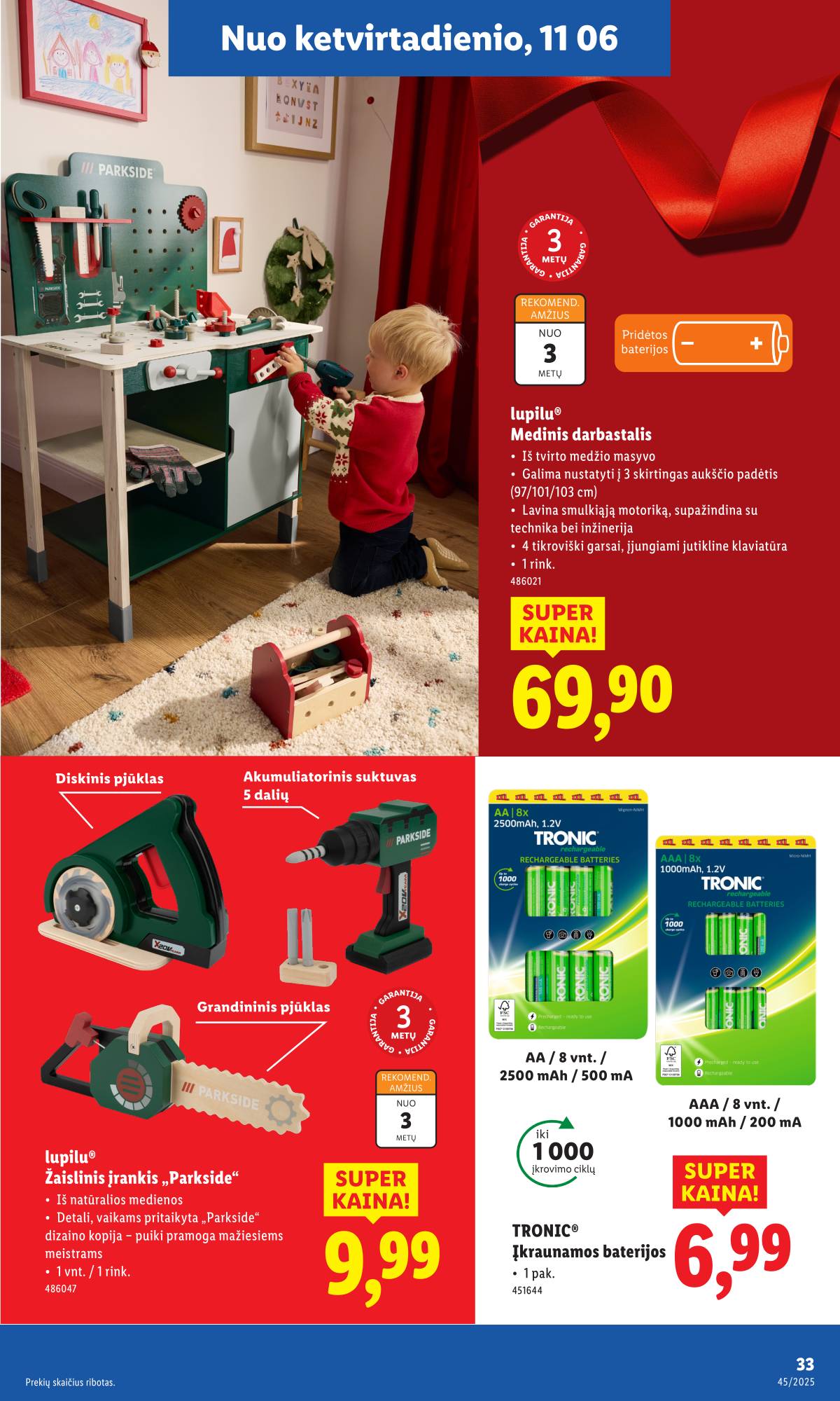 Lidl - LIDL Ne maisto prekių akcijų leidinys 33 puslapis