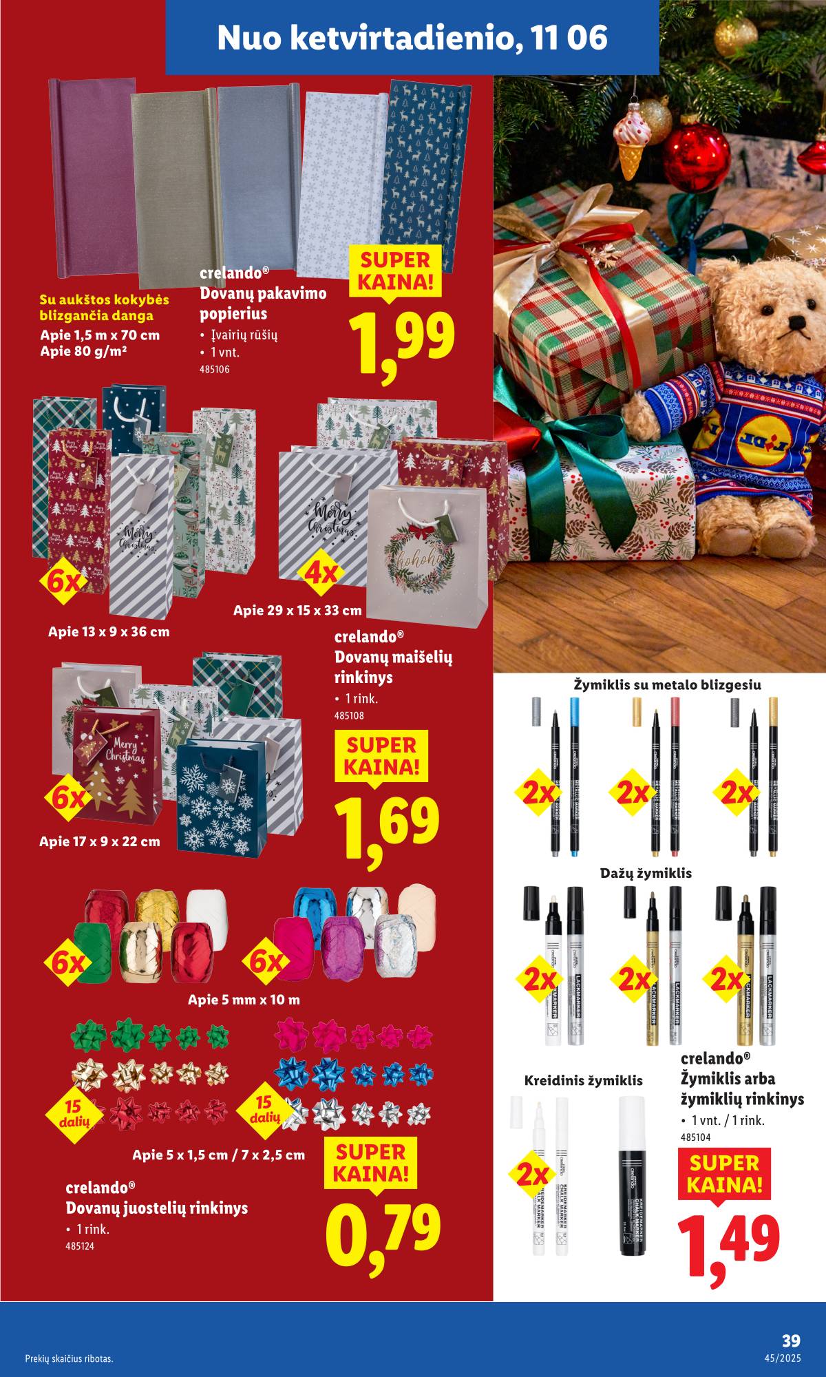 Lidl - LIDL Ne maisto prekių akcijų leidinys 39 puslapis