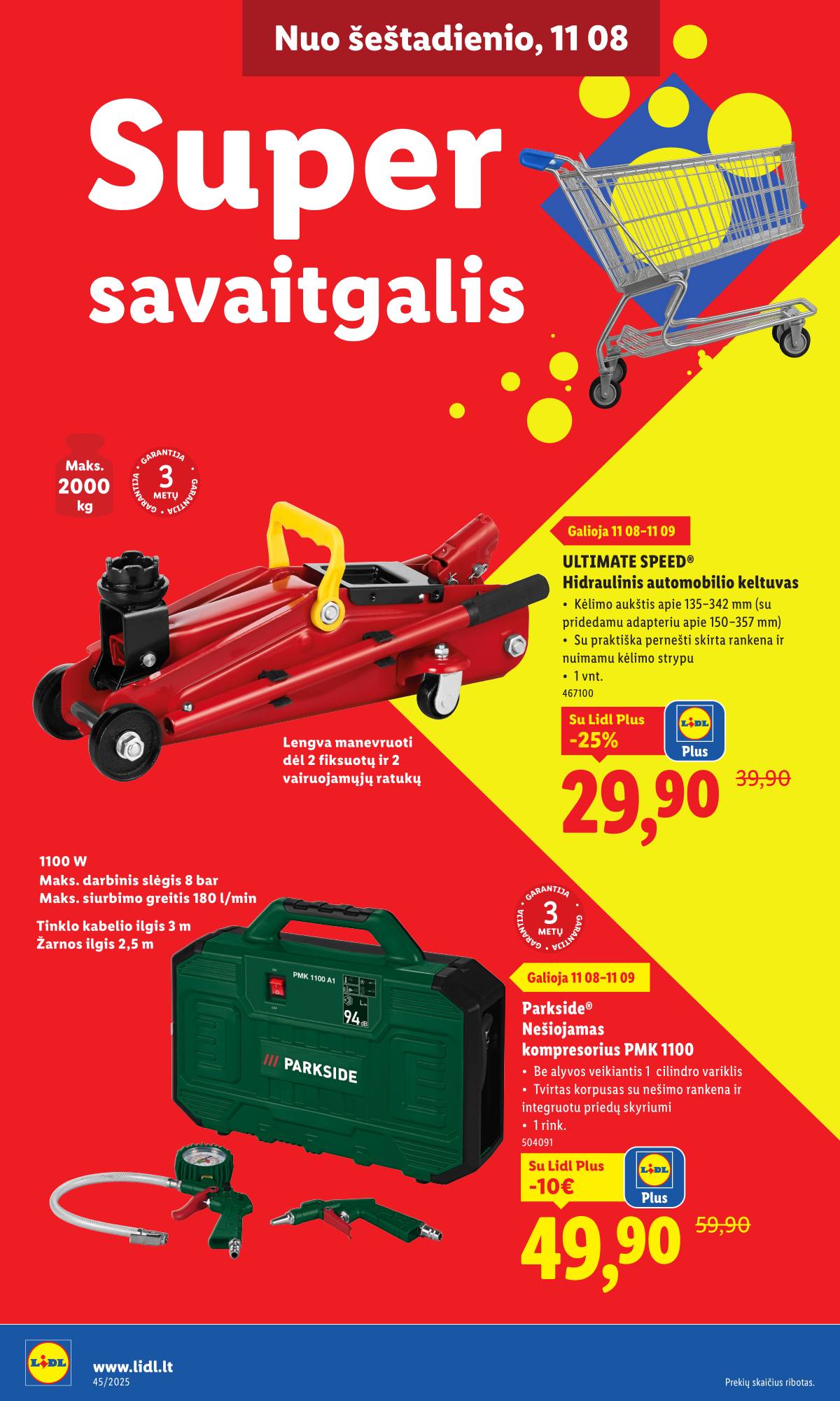 Lidl - LIDL Ne maisto prekių akcijų leidinys 44 puslapis