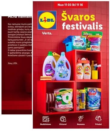 Lidl - Antrasis LIDL nuo Pirmadienio akcijų leidinys 2025-11-03 – 2025-11-16