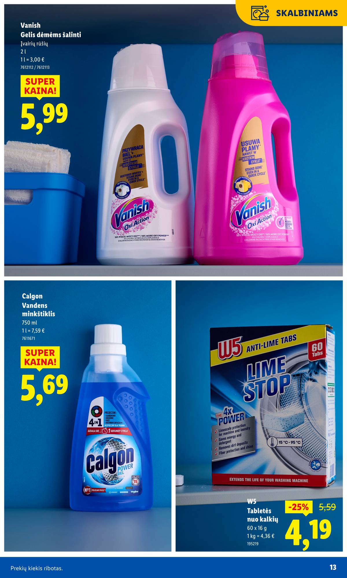 Lidl - Antrasis LIDL nuo Pirmadienio akcijų leidinys 13 puslapis