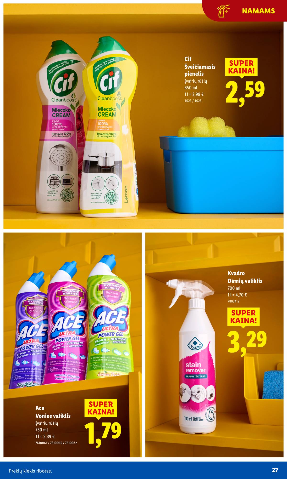 Lidl - Antrasis LIDL nuo Pirmadienio akcijų leidinys 27 puslapis