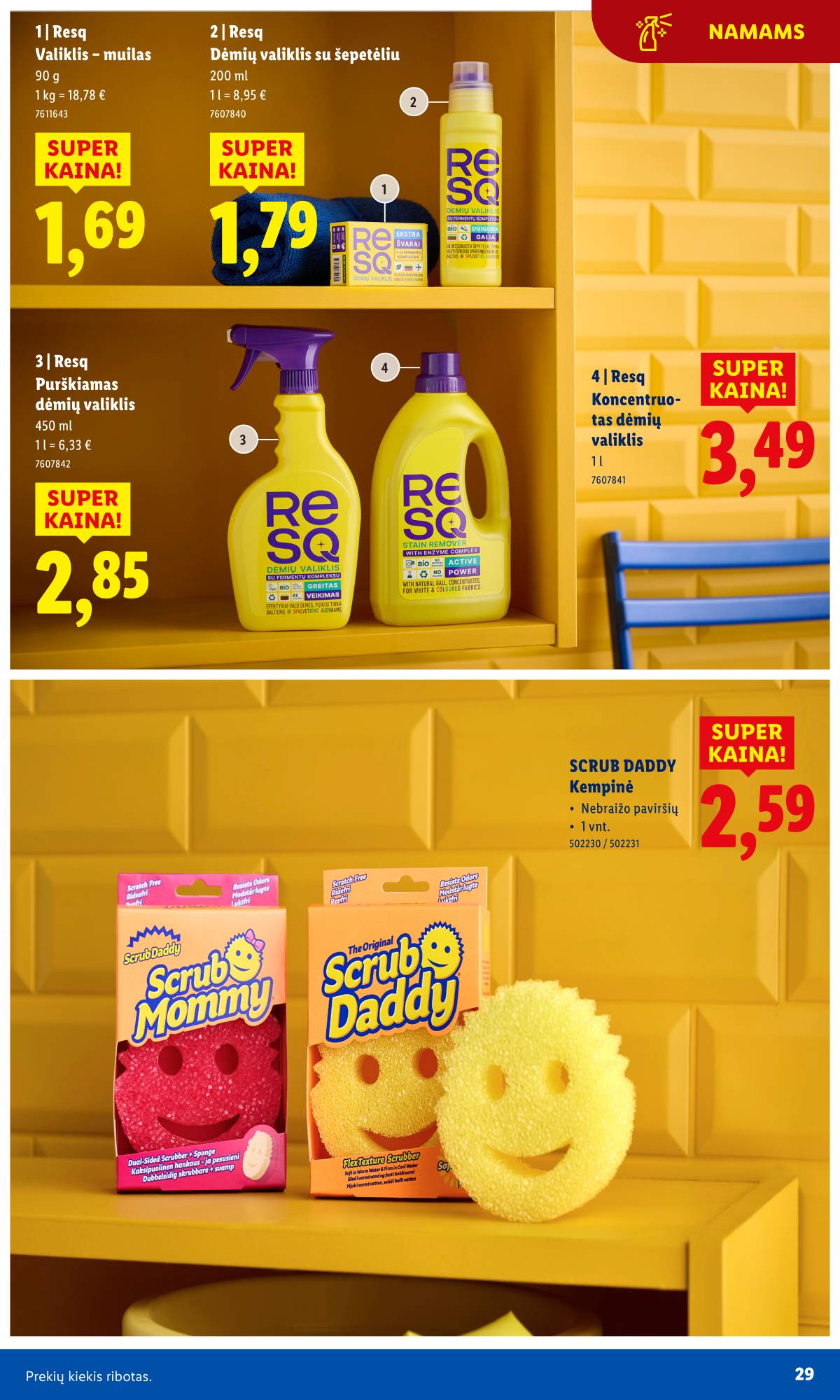 Lidl - Antrasis LIDL nuo Pirmadienio akcijų leidinys 29 puslapis