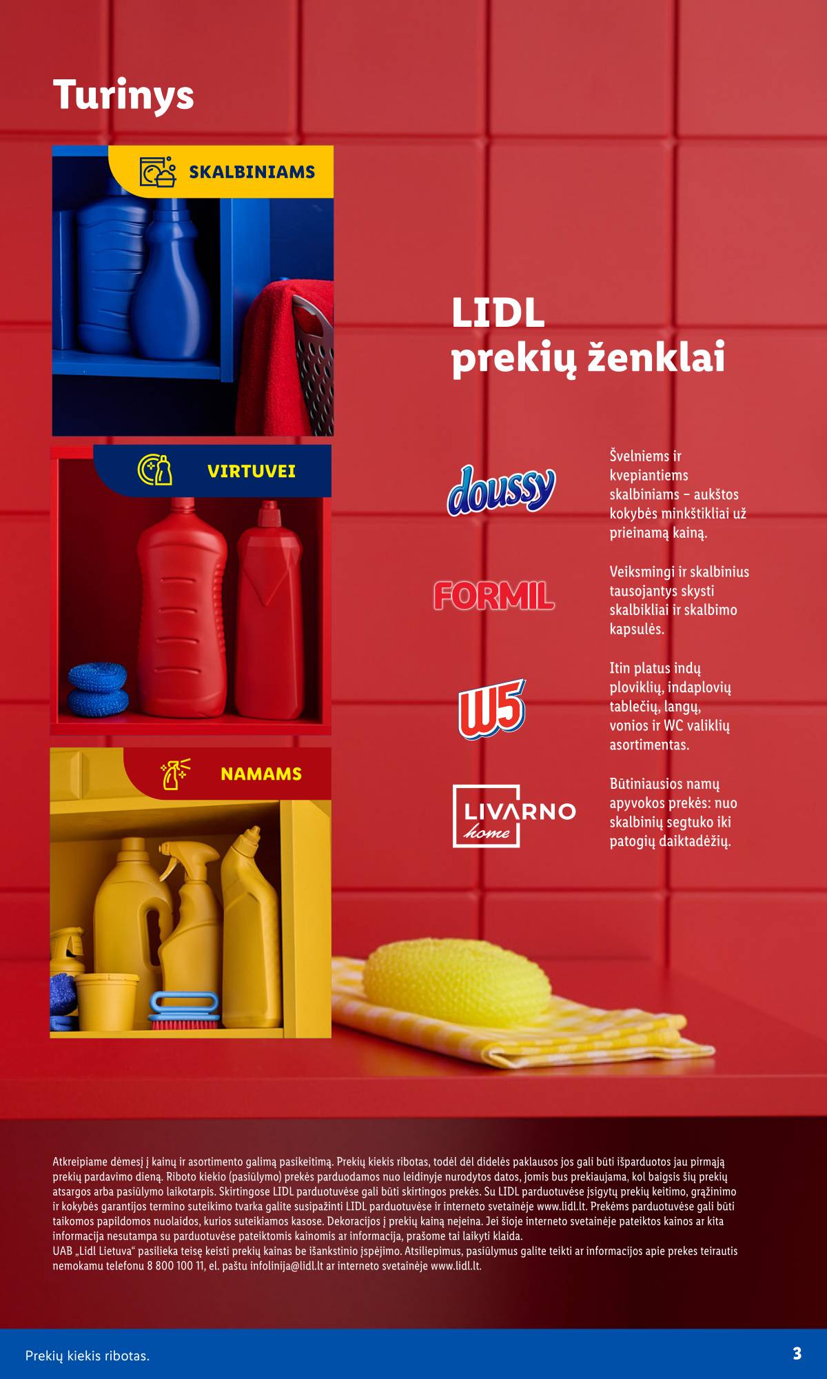 Lidl - Antrasis LIDL nuo Pirmadienio akcijų leidinys 3 puslapis