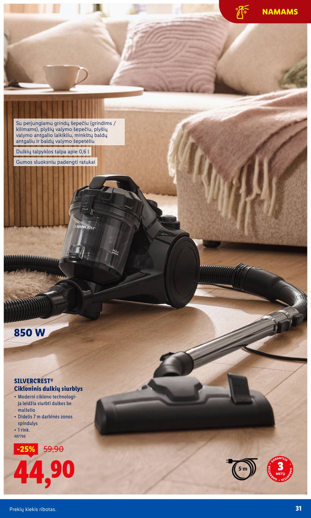 Lidl - Antrasis LIDL nuo Pirmadienio akcijų leidinys 31 puslapis