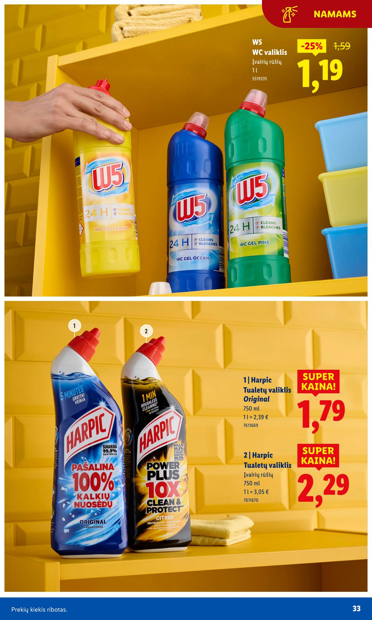 Lidl - Antrasis LIDL nuo Pirmadienio akcijų leidinys 33 puslapis