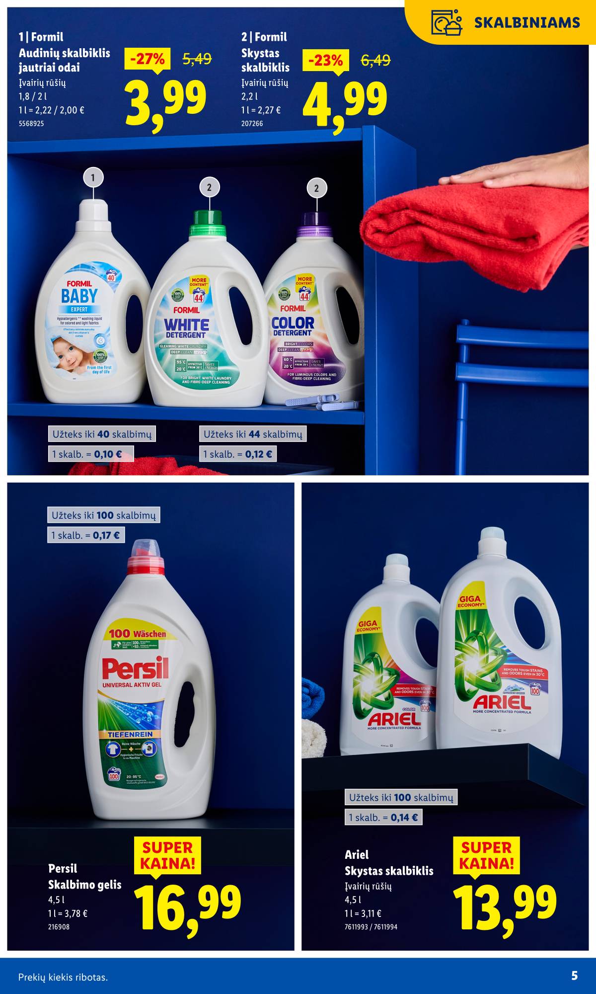 Lidl - Antrasis LIDL nuo Pirmadienio akcijų leidinys 5 puslapis