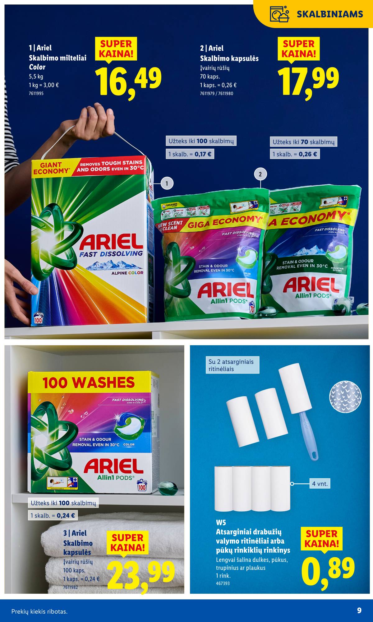 Lidl - Antrasis LIDL nuo Pirmadienio akcijų leidinys 9 puslapis