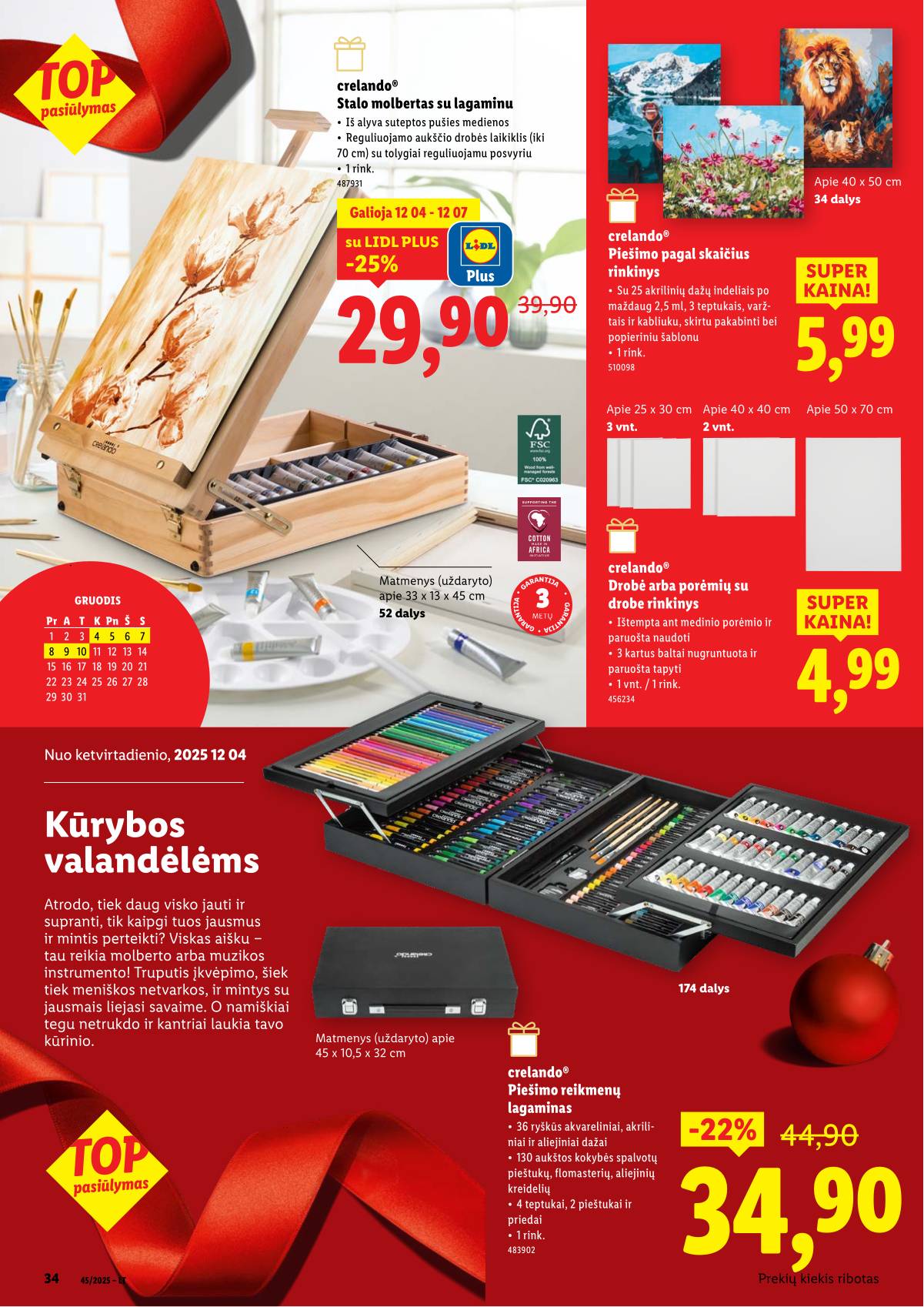 Lidl - Kalėdos su LIDL 34 puslapis