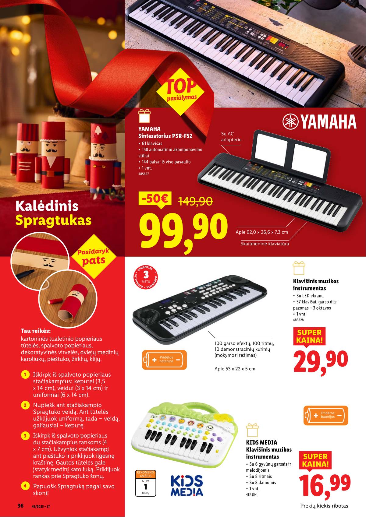 Lidl - Kalėdos su LIDL 36 puslapis